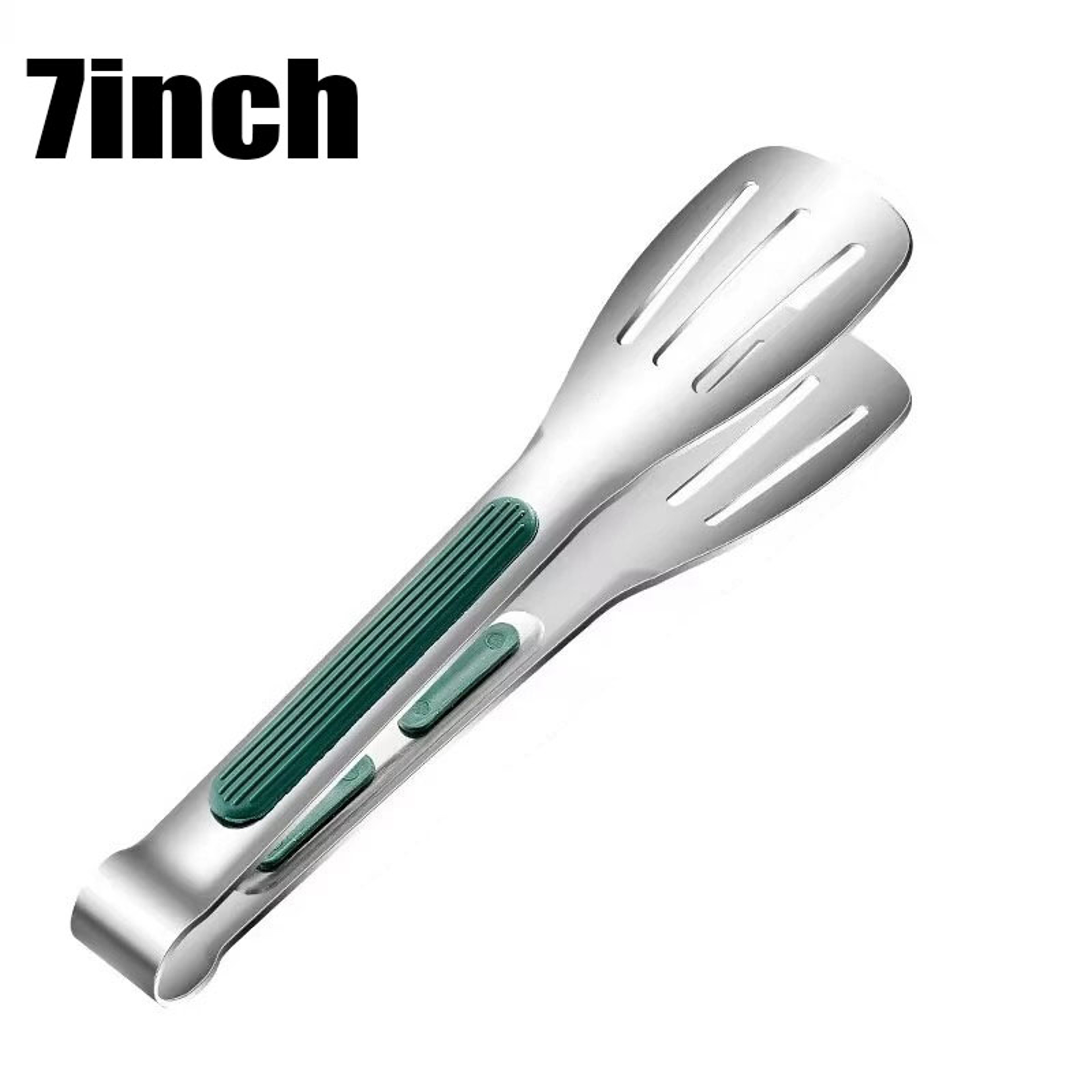 Stainless Steel Food Tongs For BBQ Salad  Serving 1