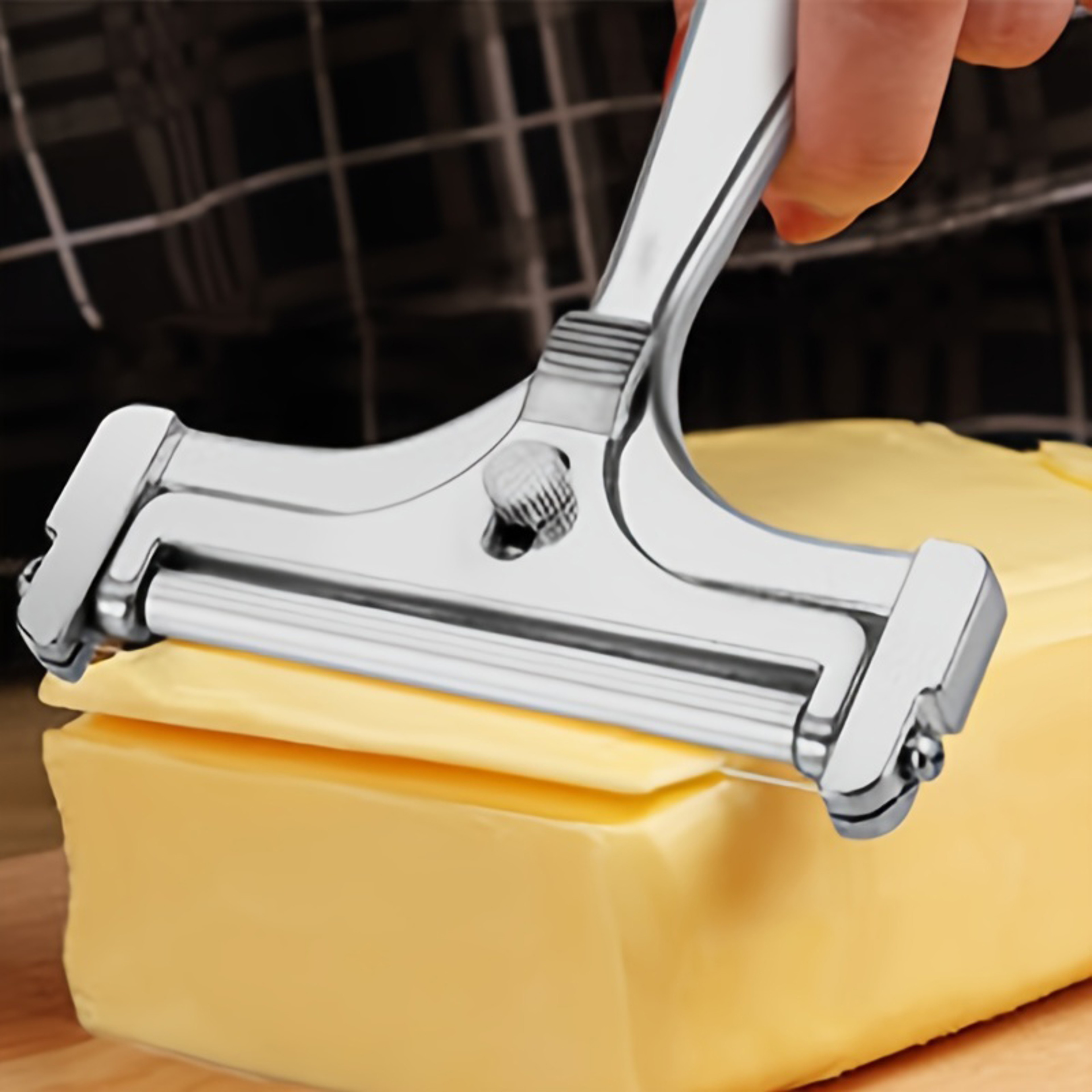 Adjustable Cheese Slicer & Butter Slicer Multi-Purpose Kitchen Tool – view 1