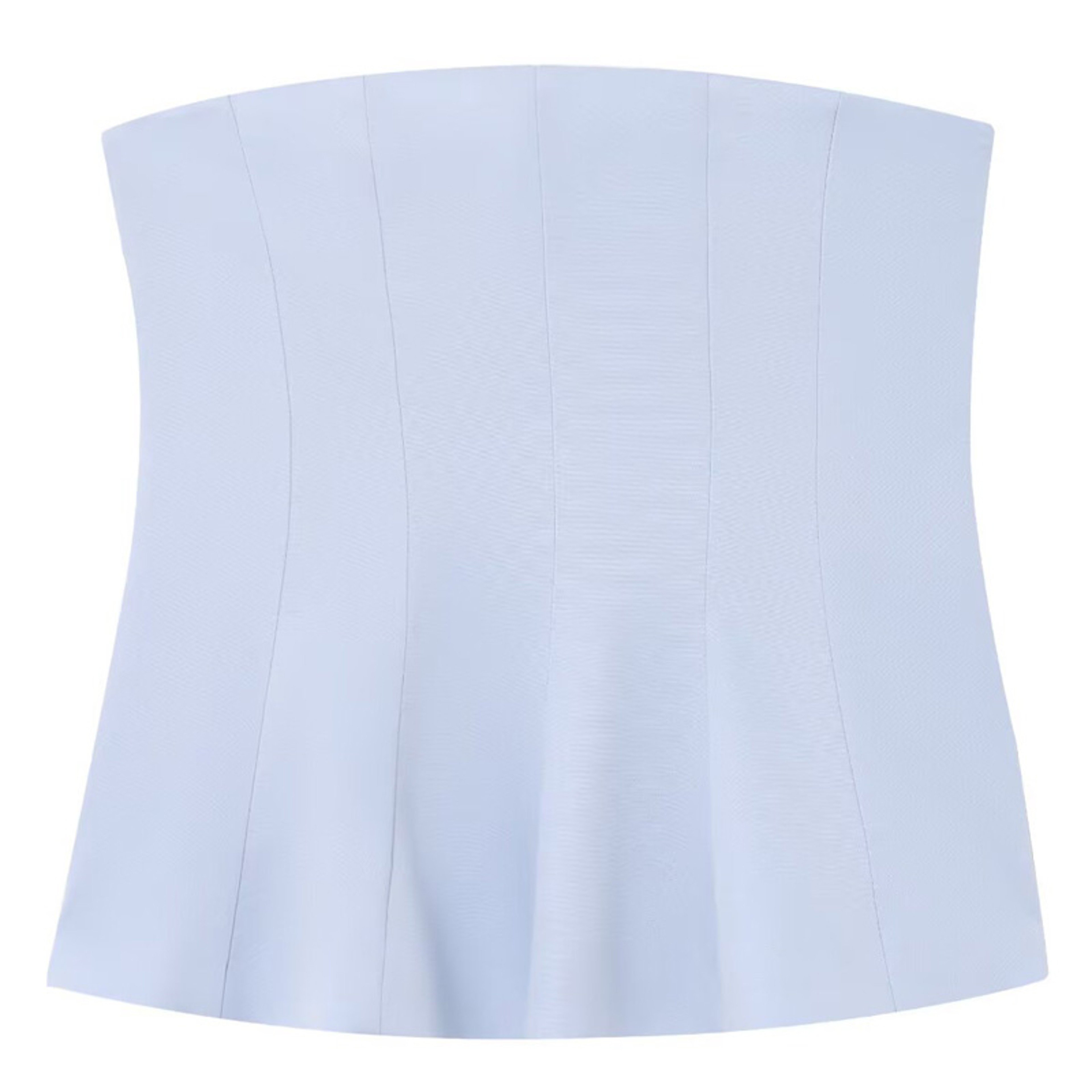 Ruffle Strapless Corset Tube Top For Women Backless Off Shoulder Summer Cami 3