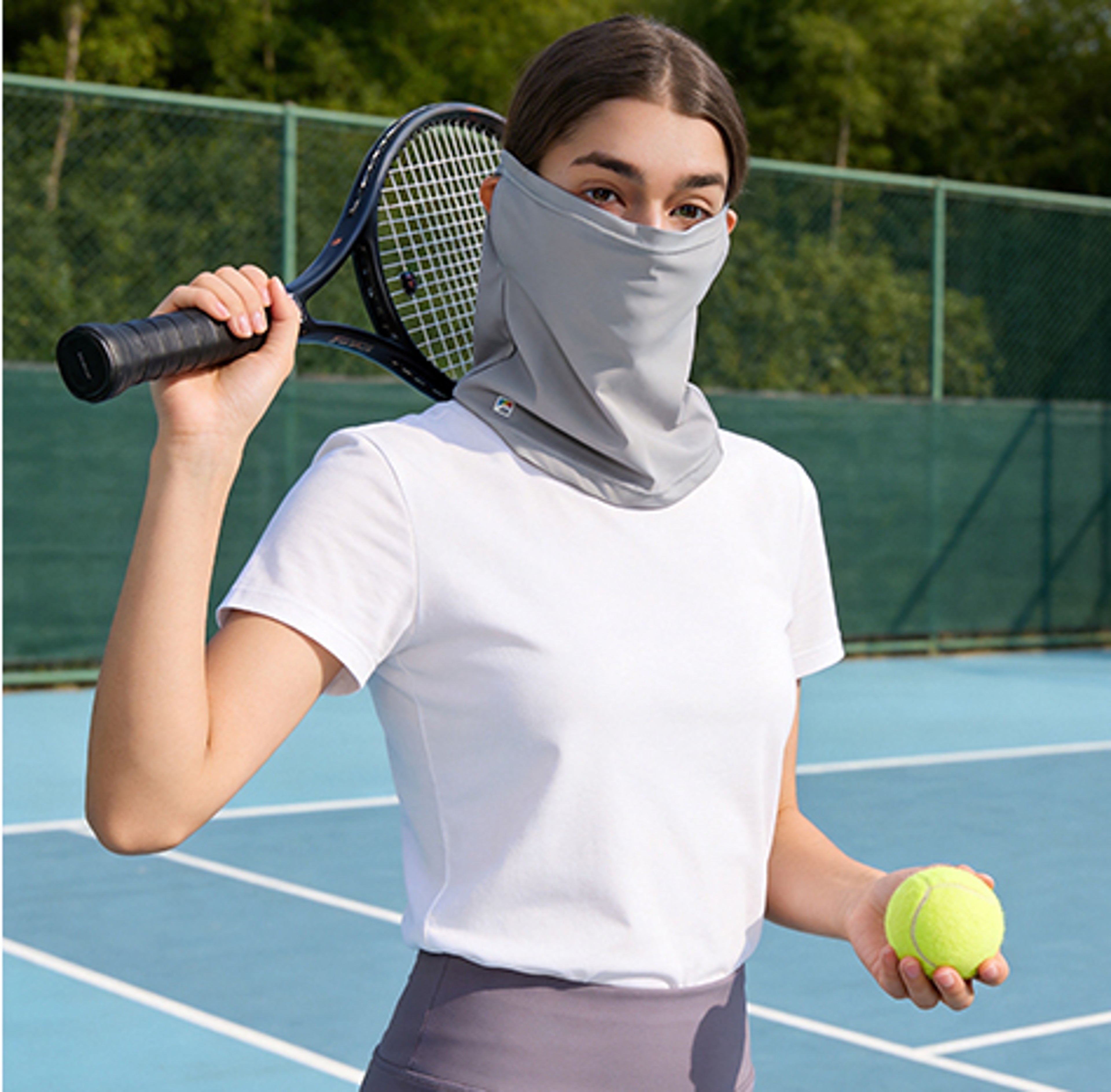 UV Protection Neck Gaiter For Cycling Hiking  Outdoor Sports 3