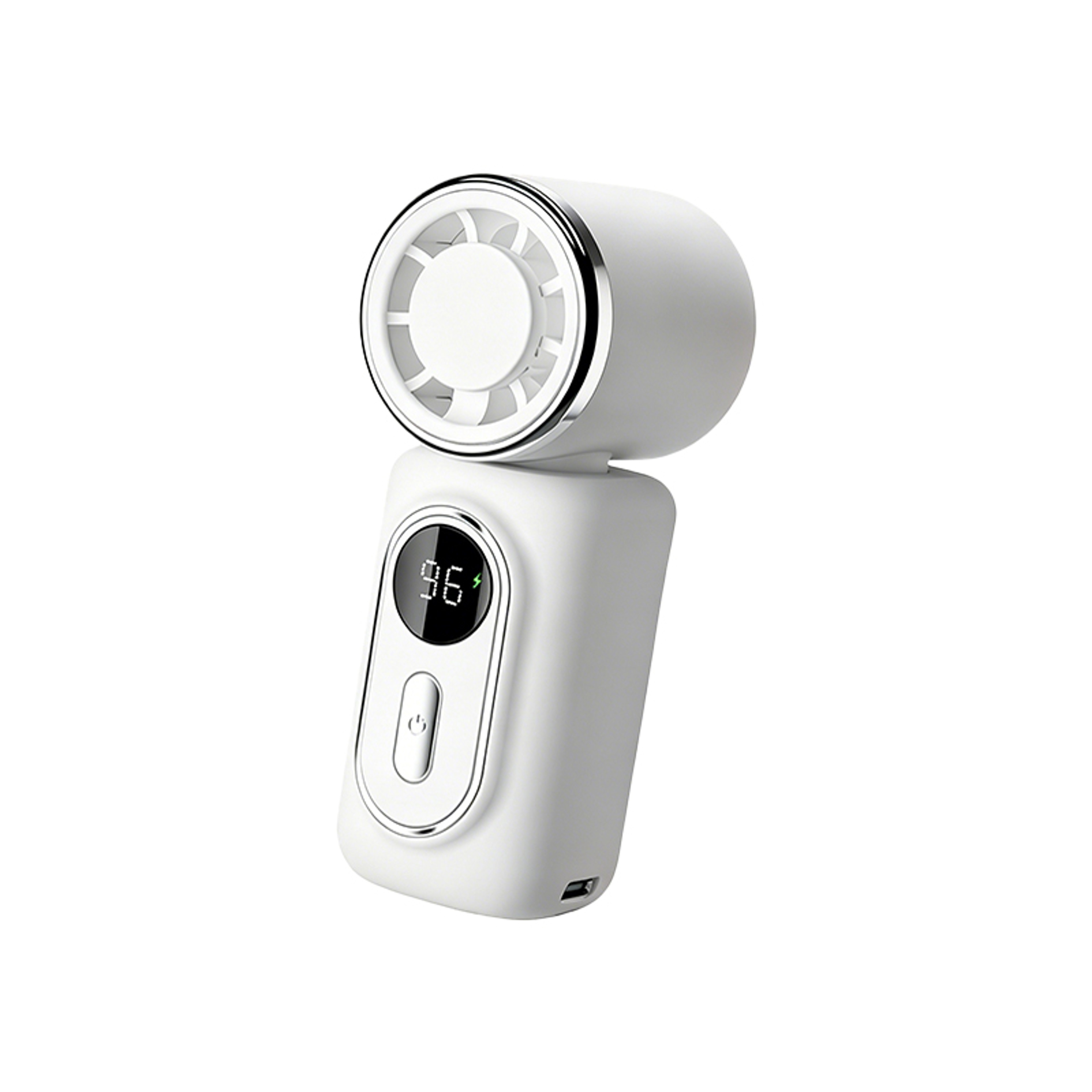 Portable Clip On Fan With LED Display  Speed Cooling 3