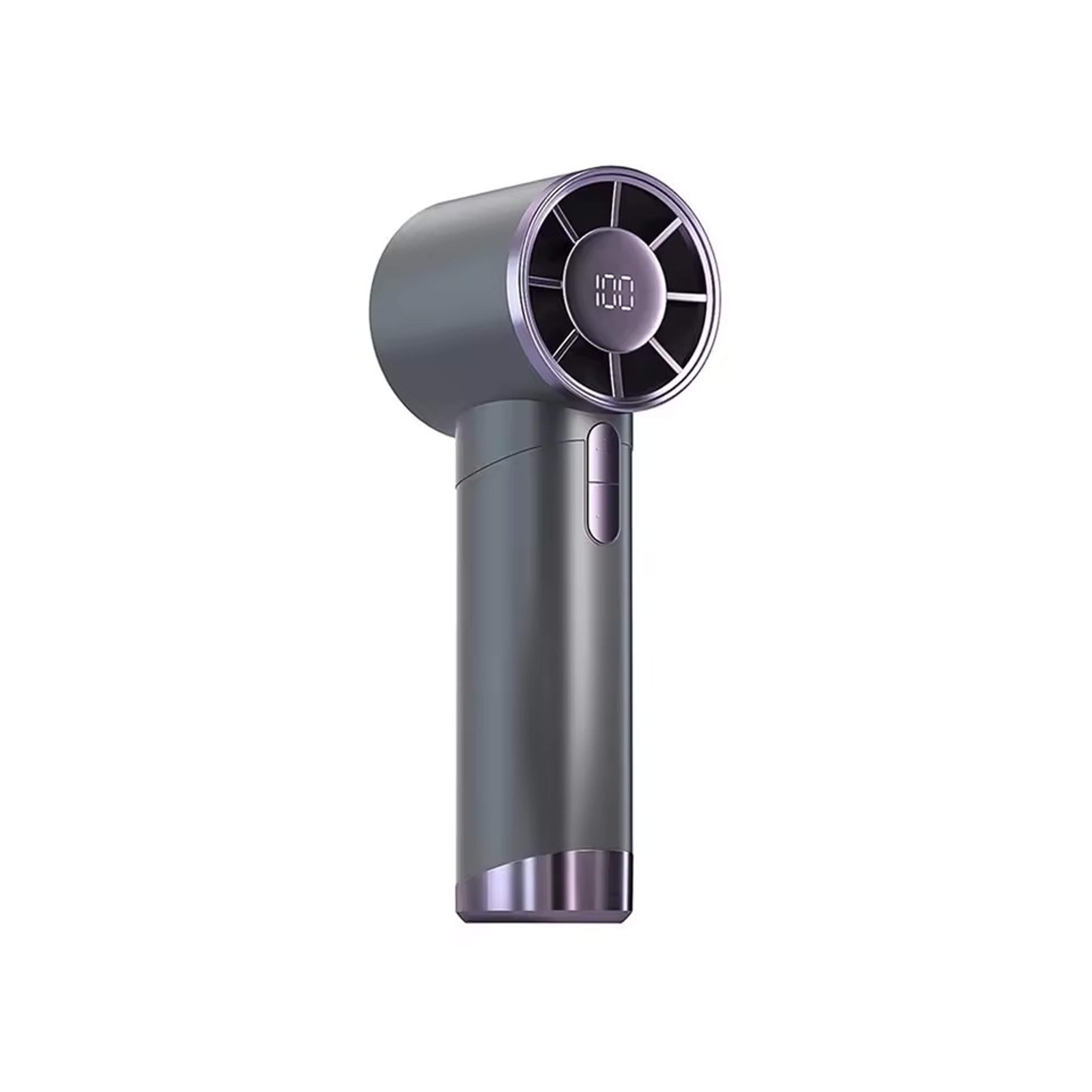 Portable Handheld Fan With Battery  LED Display 0