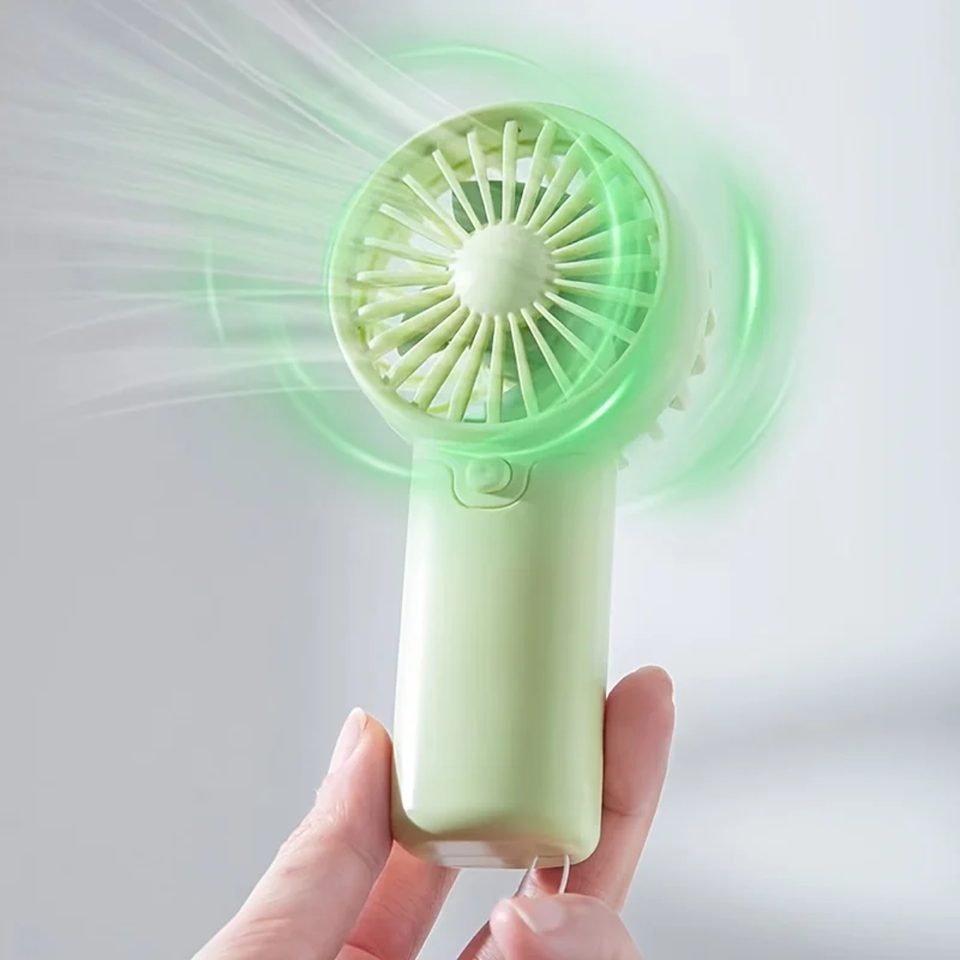 Portable Mini Handheld Fan USB Rechargeable Pocket Fan Quiet Personal Cooling Fan For Travel  Outdo 0