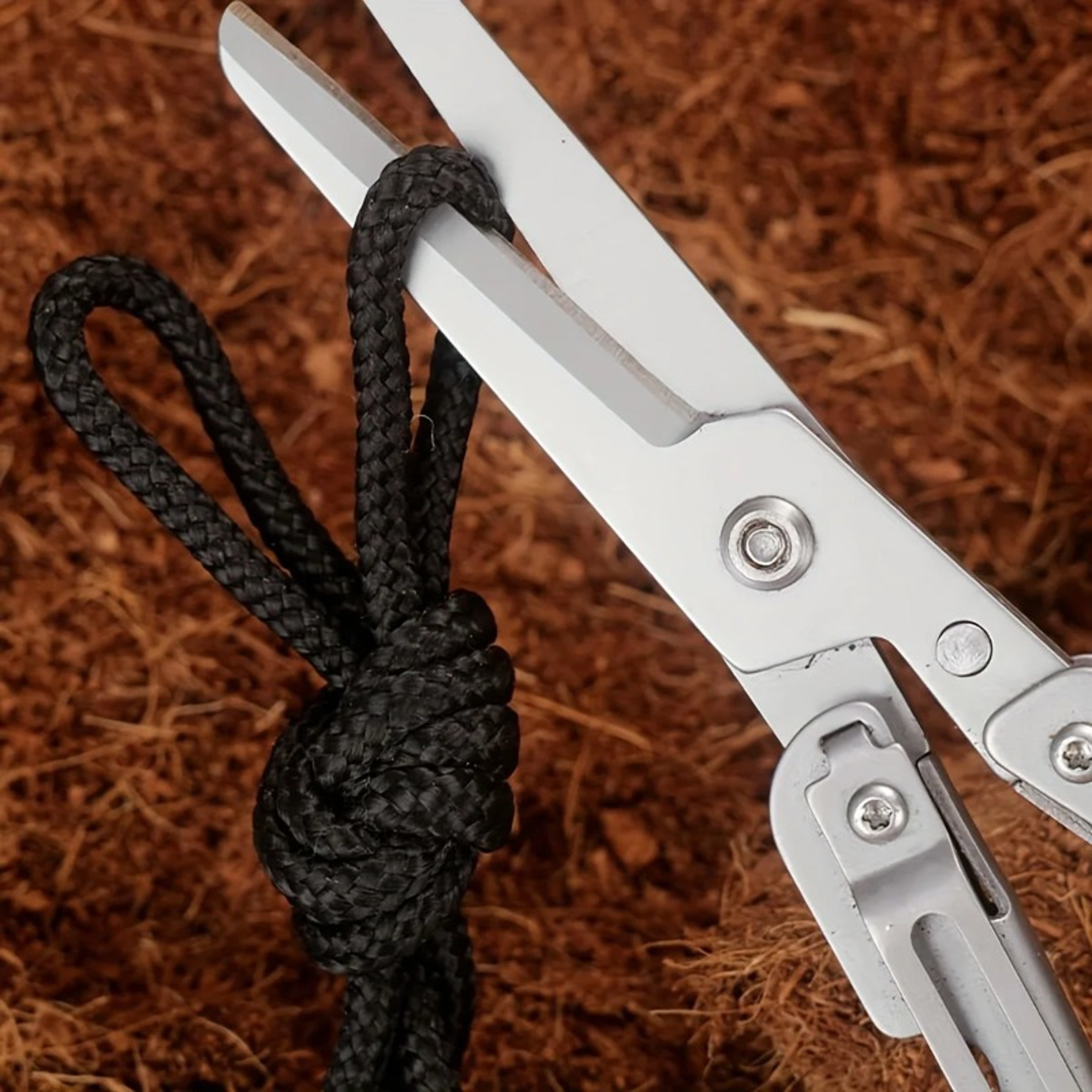 Folding Scissors Stainless Steel Camping Scissors Multi Tool 6