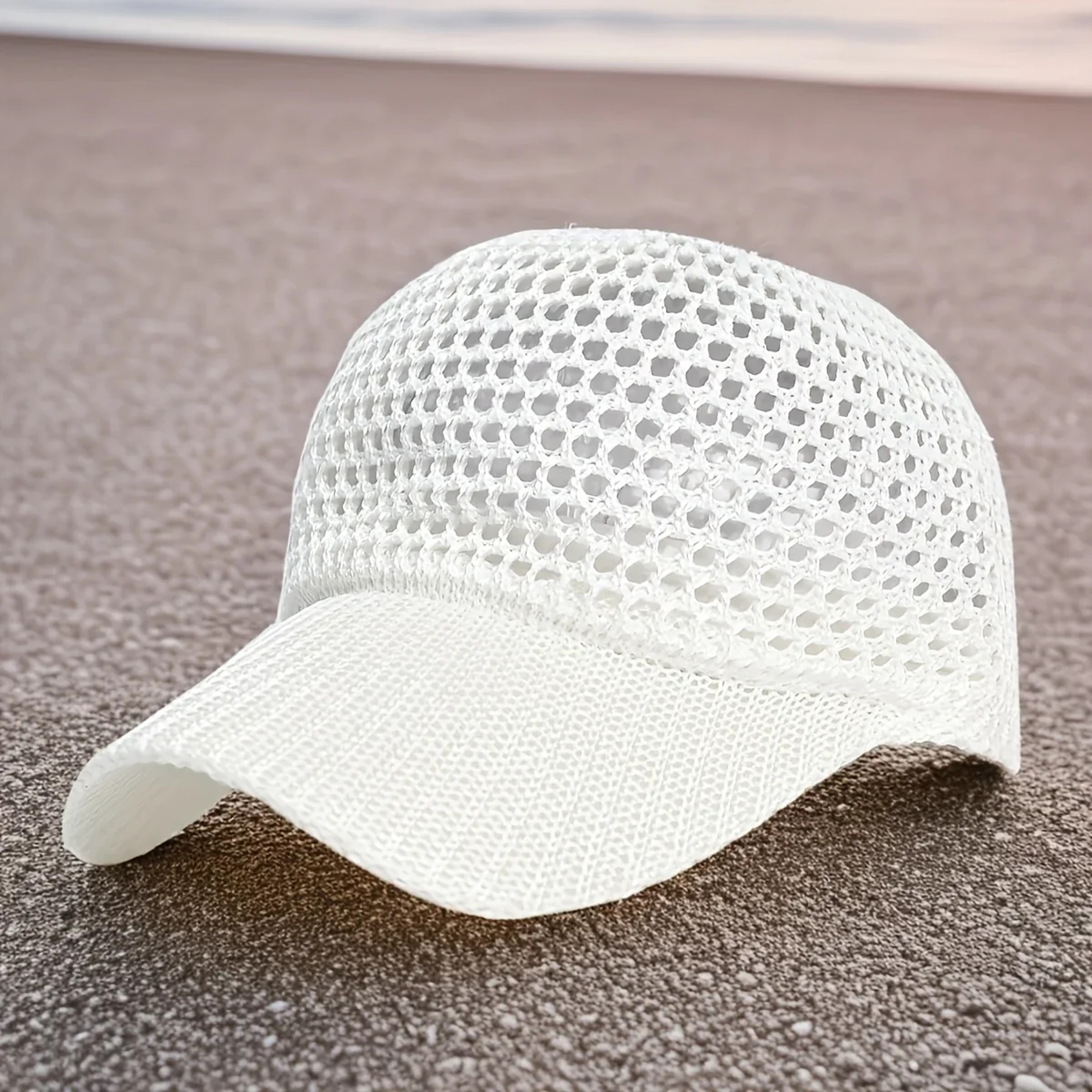 Portable UV Protection Hat Breathable Mesh Baseball Cap For Hiking Fishing  Outdoor Adventures 0