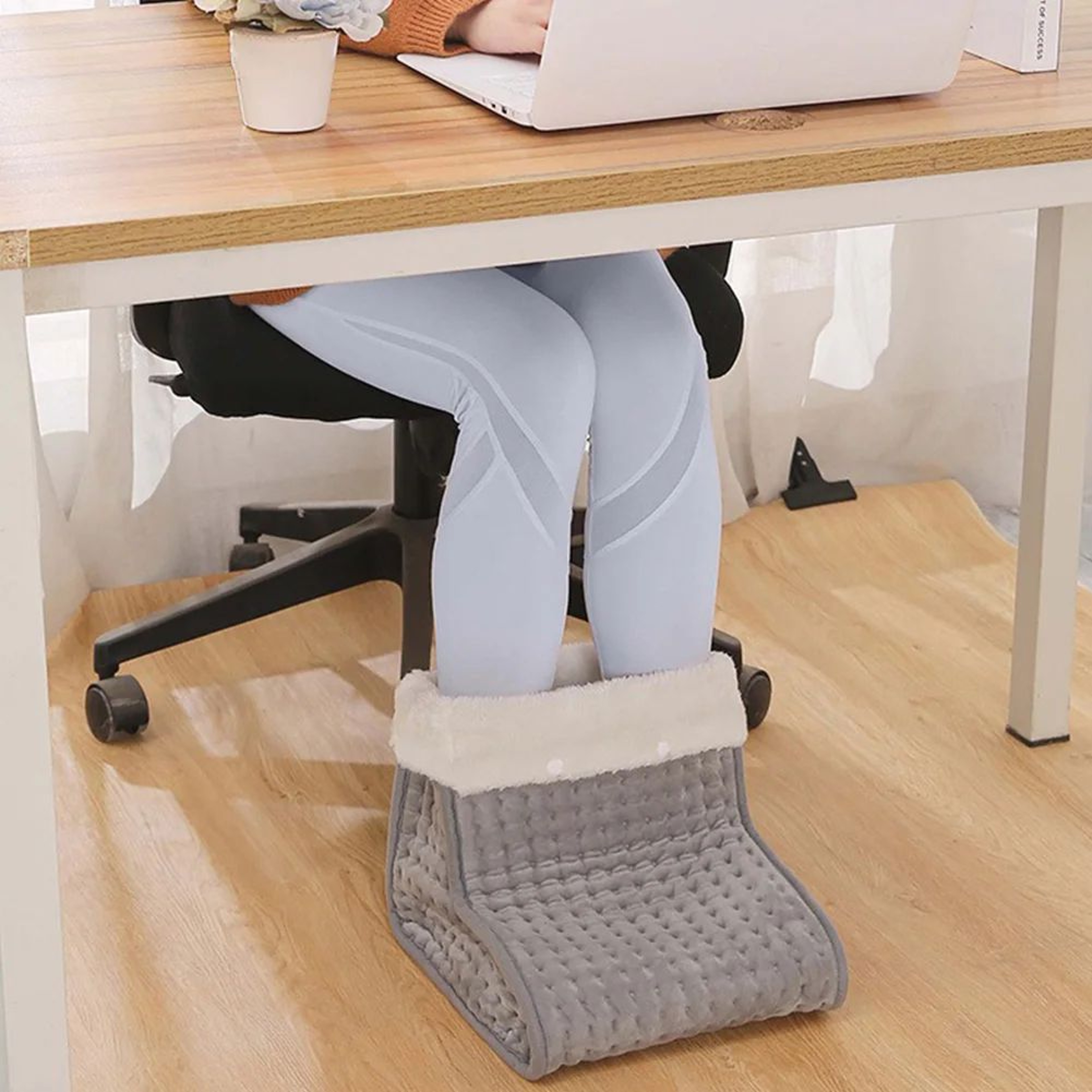 Electric Heated Foot Warmers Soft Feet Heating Pad 9 Gear Adjustable Temperature Electric Shoe Heat 0