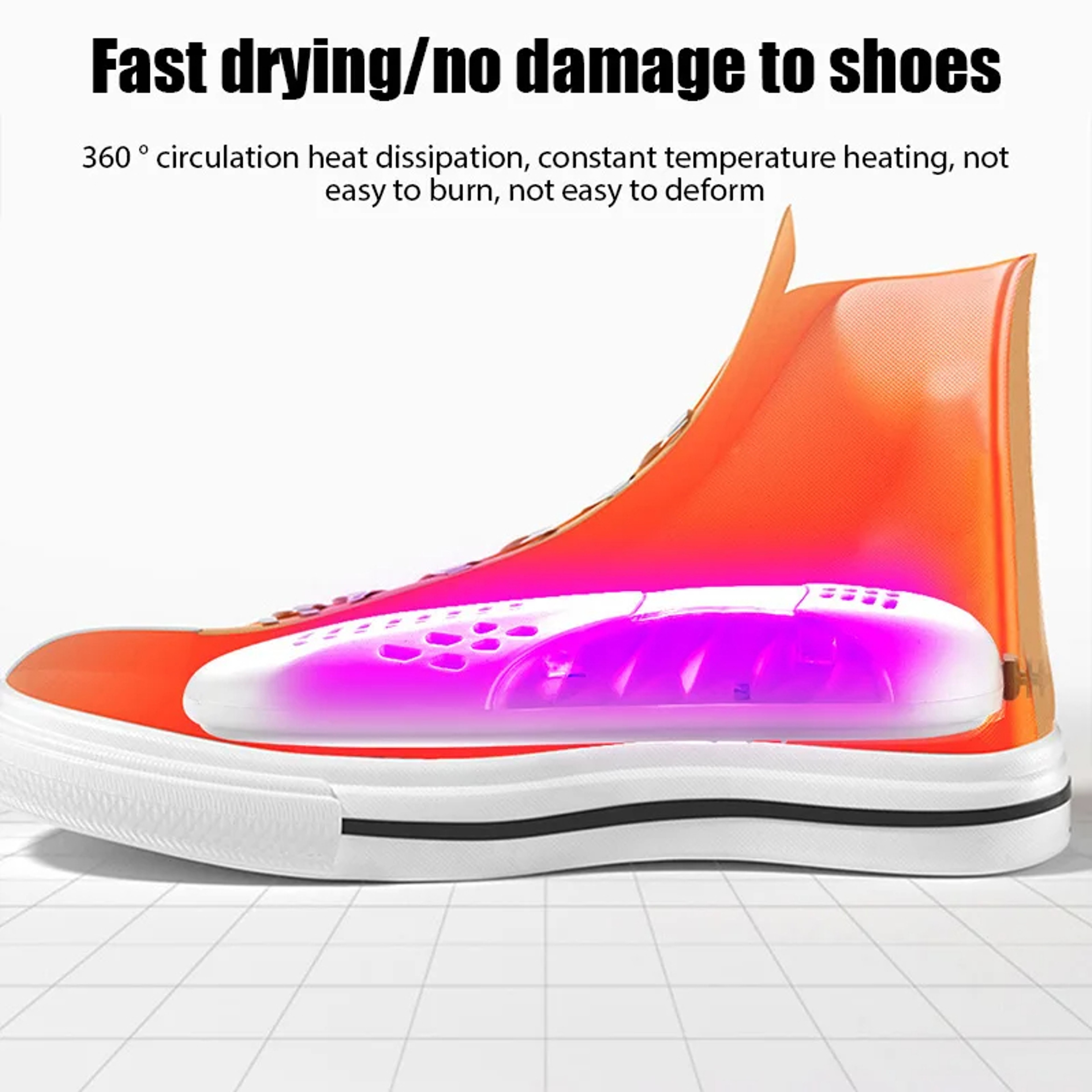 Boots Electric Shoes Dryer Deodorizer UV Shoe Drying Household Heat Dehumidifier Foot Warmer Heater 4