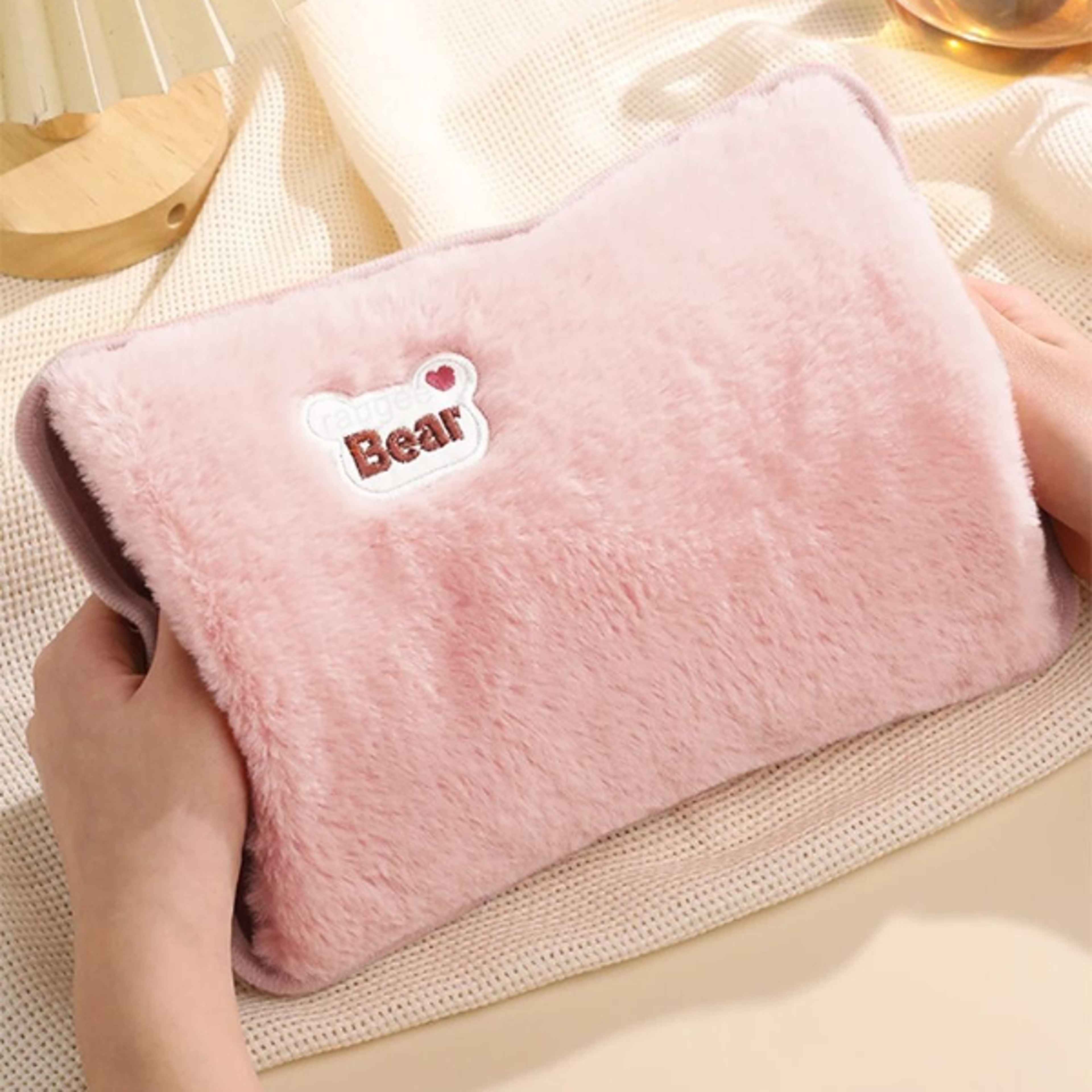 Hand Warmer Electric Hot Water Bag Soft Hand Heater Fast Heating Warm Winter Rechargeable Bag Hand