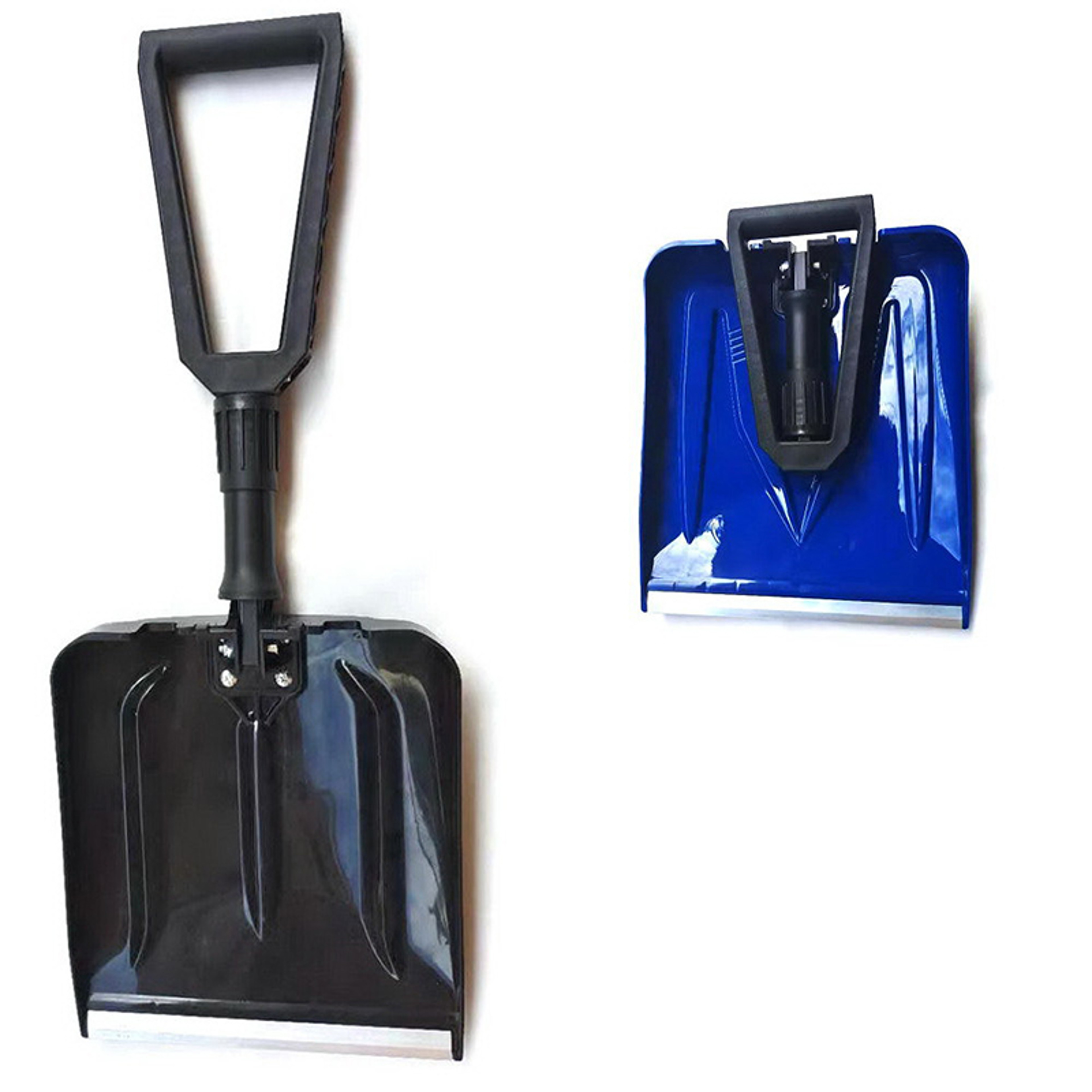 Portable Thickened Plastic Folding Snow Shovel, New Pattern Fashion Shovel for Shoveling Garbage, Food, and Snow – view 6