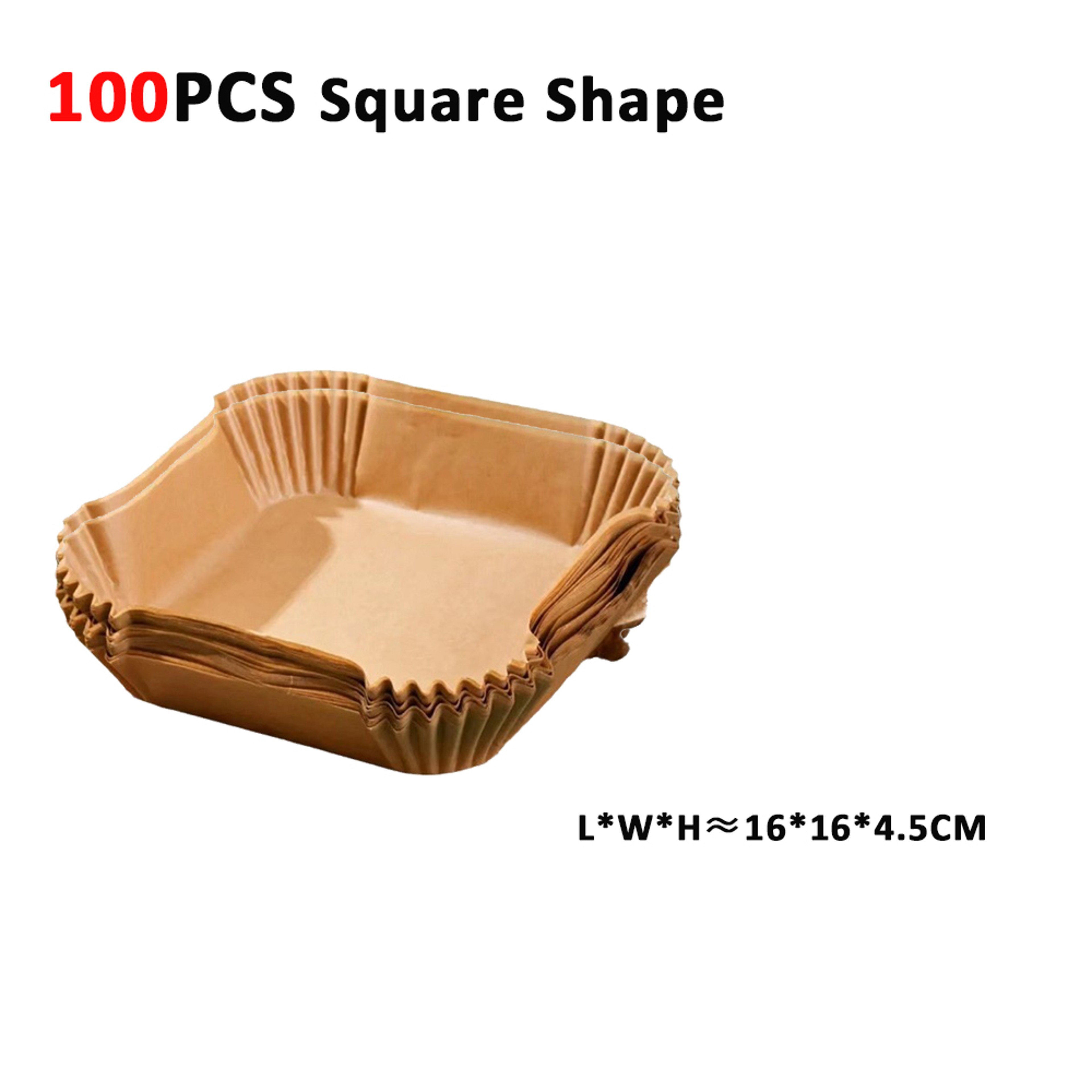 Oil Proof Isolation Paper Tray NonStick Air Fryer Baking Mat 8