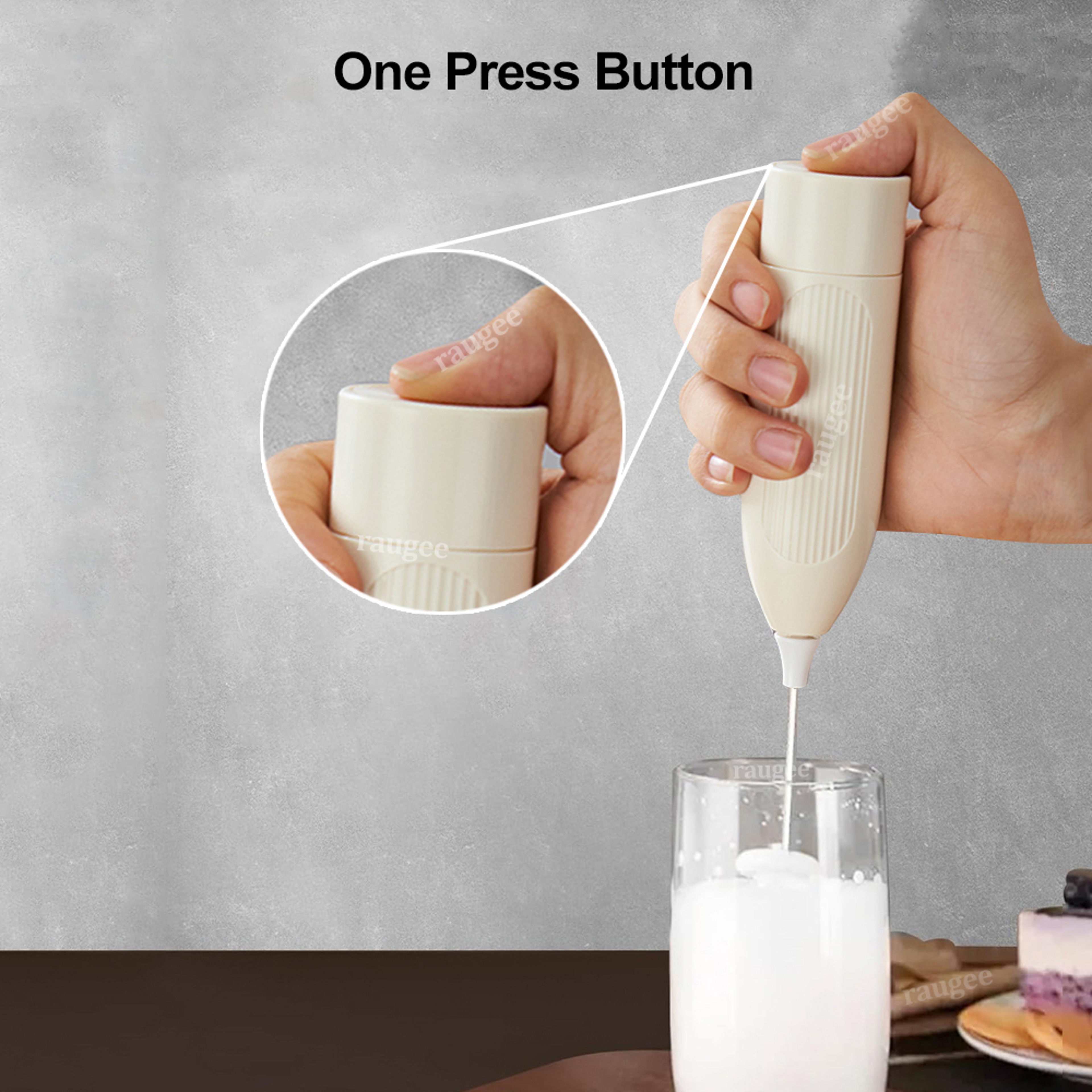 Wireless Electric Milk Frother For Cappuccino Latte Coffee Mini Handheld Milk Foam Machine Electric 2