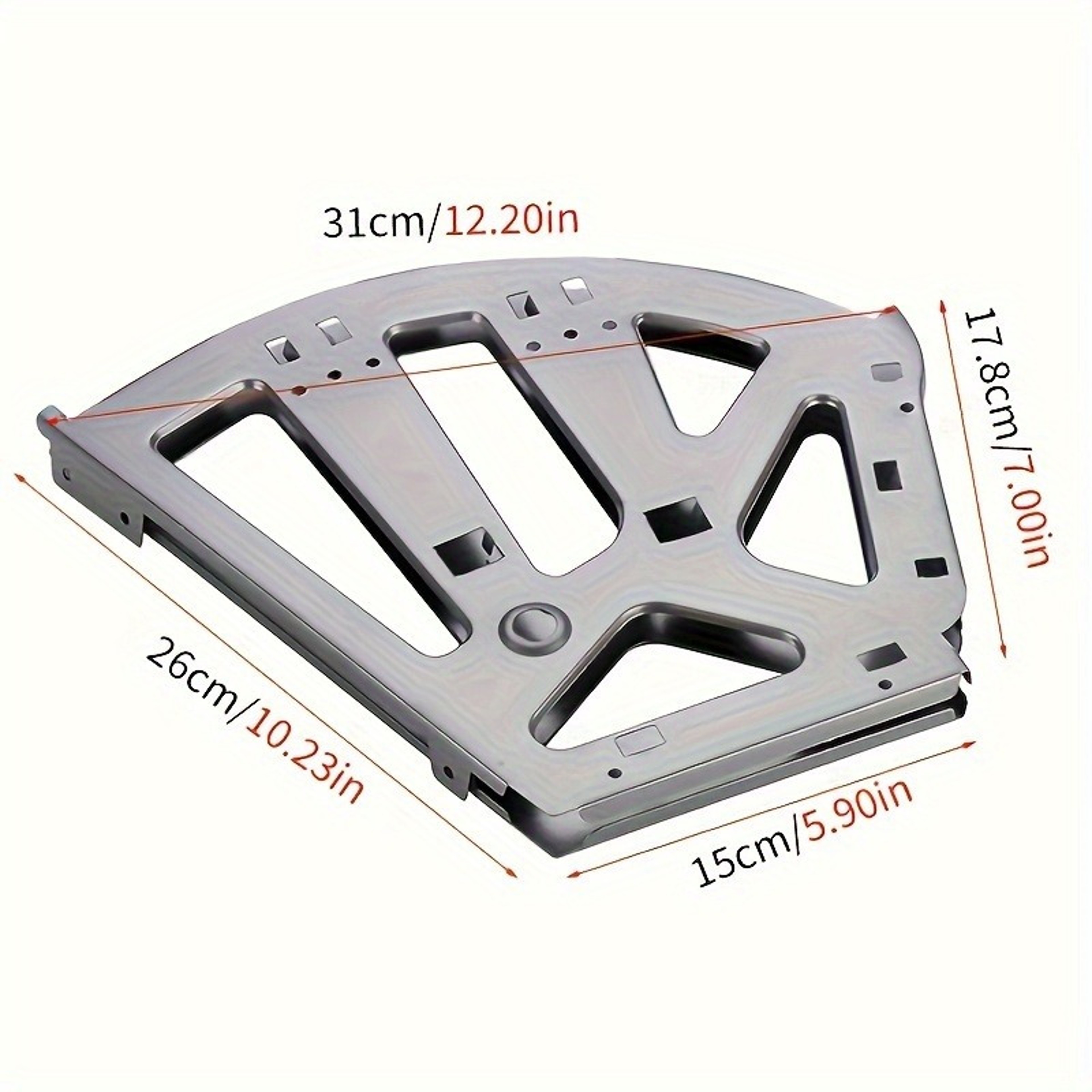 Stainless Steel Flip Shoe Cabinet Accessories, Thickened Hidden Flip Rack Hardware for Shoe Cabinets – view 7
