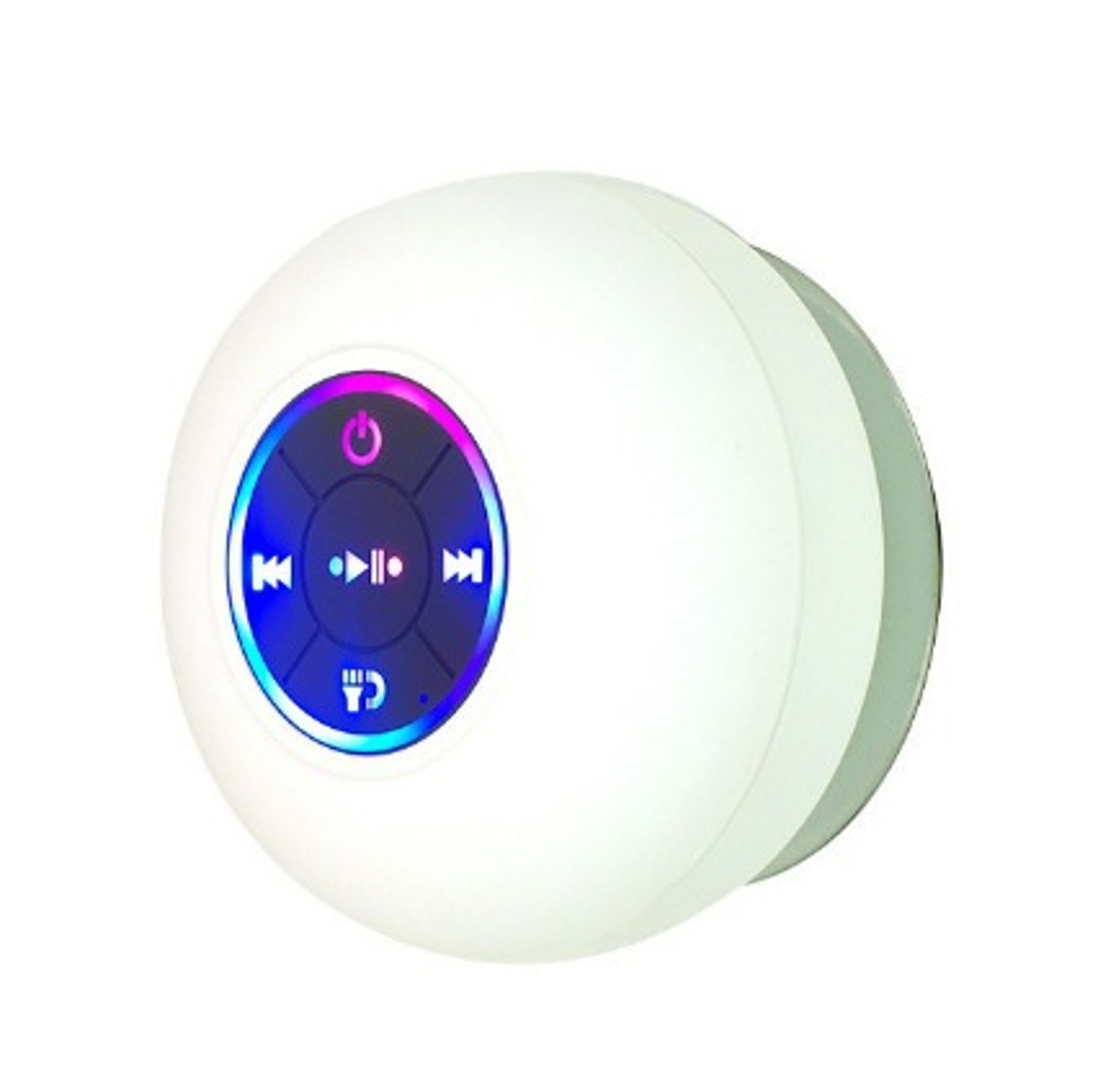 Led Lights Bathroom Outdoor, Portable Bluetooth Audio Ipx4 Waterproof, Large Suction Cup Wall Speaker – view 7