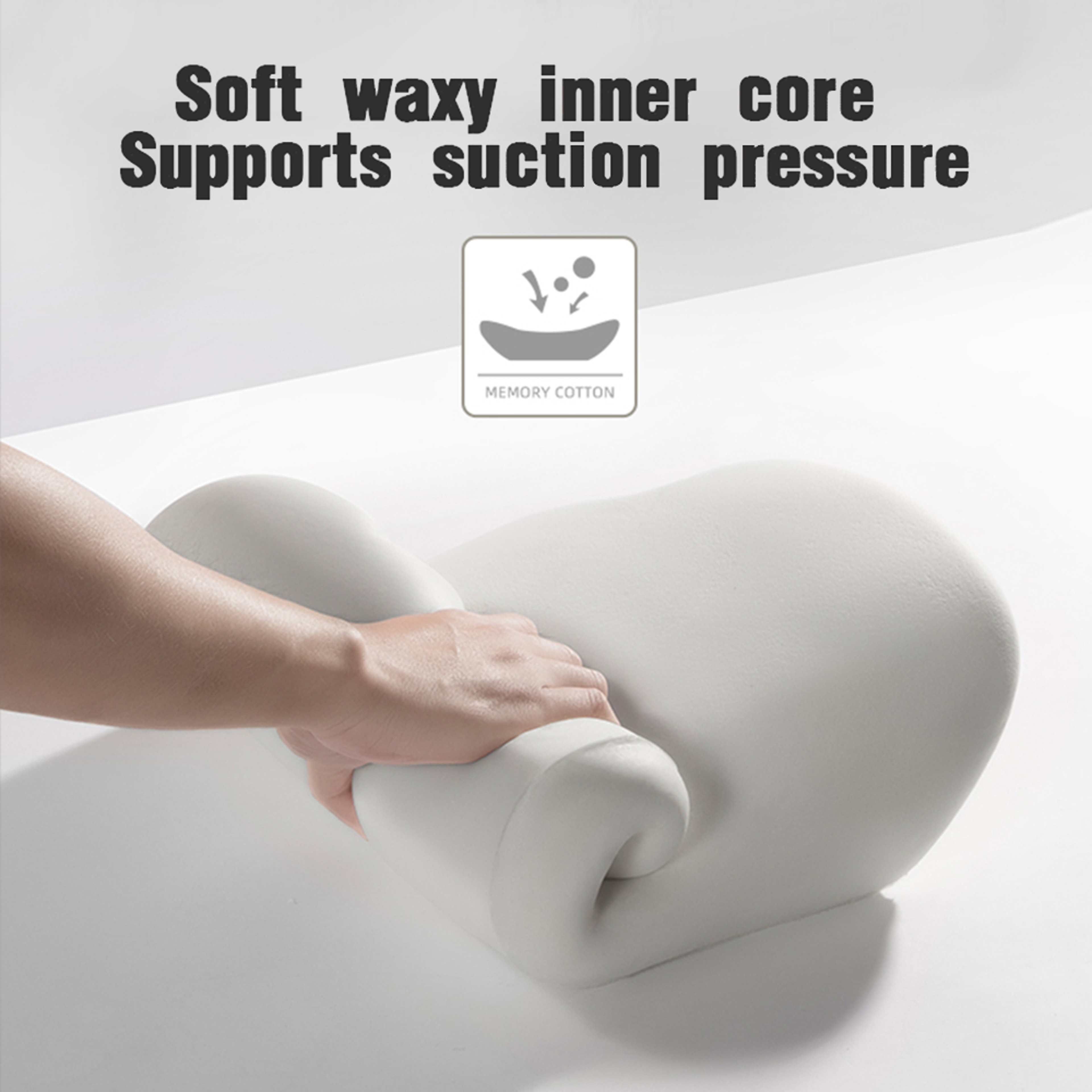 Lumbar Cushion Backrest Memory Foam Car Pillow Comfortable Neck Support 5
