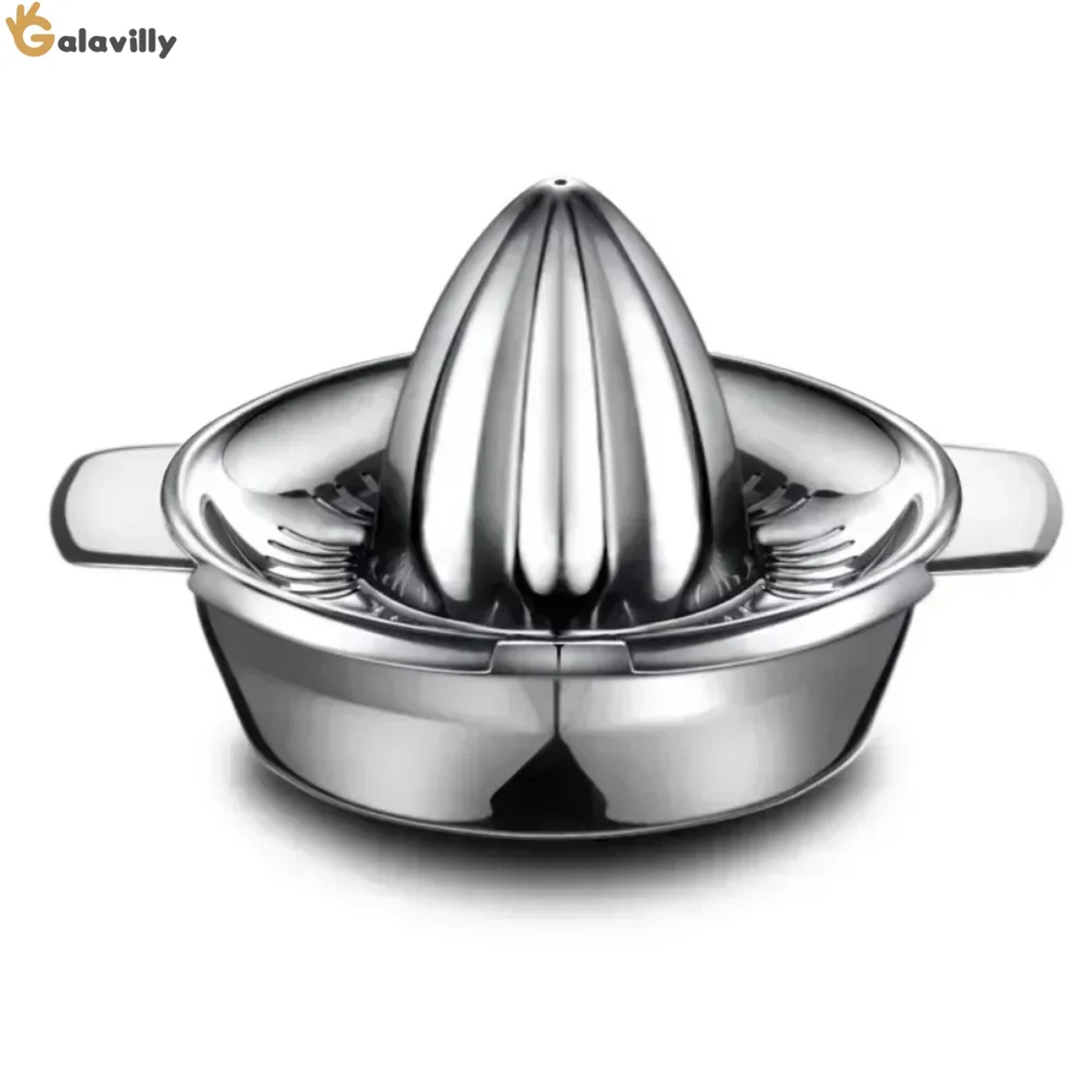 Stainless Steel Portable Lemon Orange Manual Fruit Juicer, Citrus Raw Hand Pressed Juice Maker – view 6