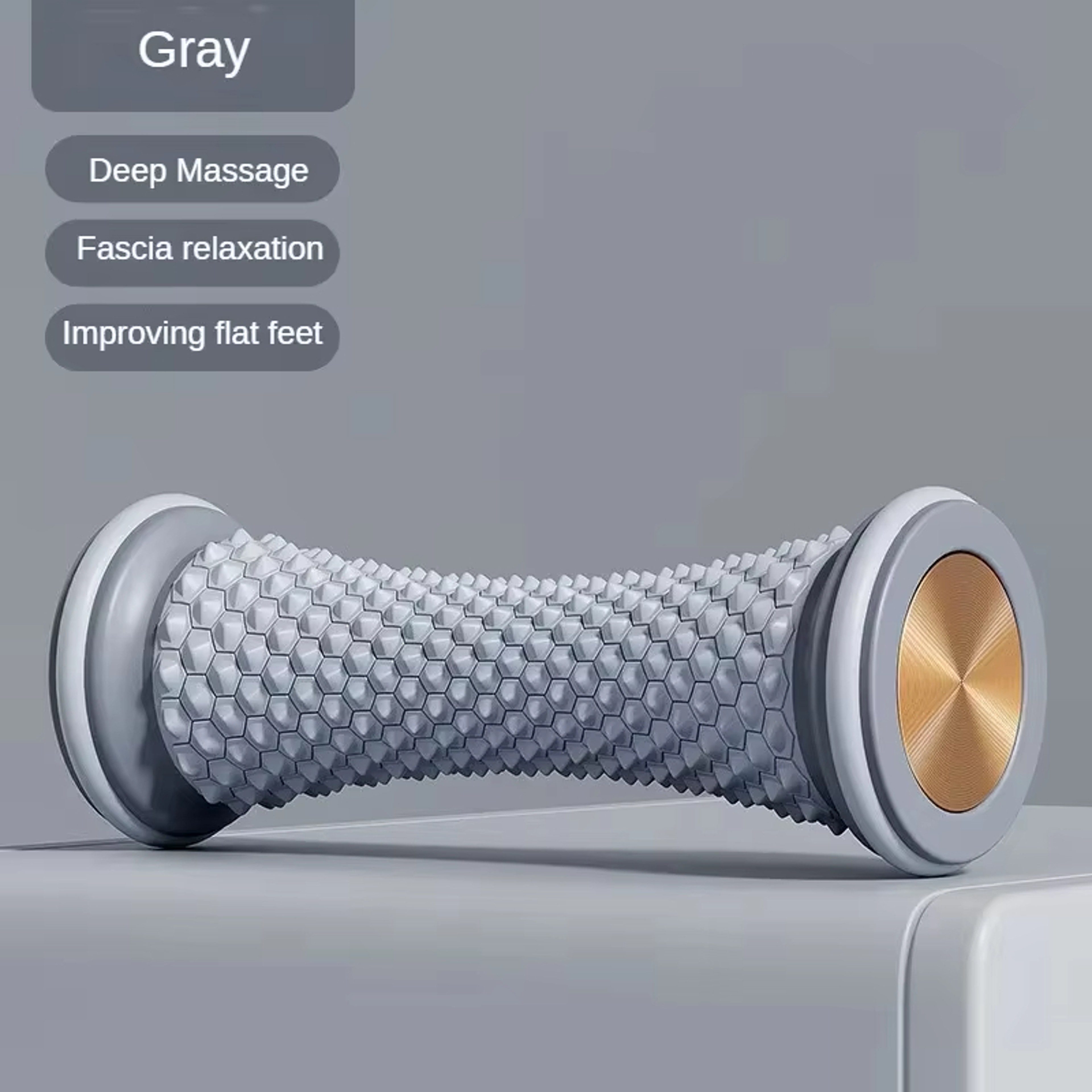 Massage Roller for Tendons & Muscles, Yoga Plantar Fascia Wheel, Leg Relaxation Roller, Fitness Arch Training – view 7