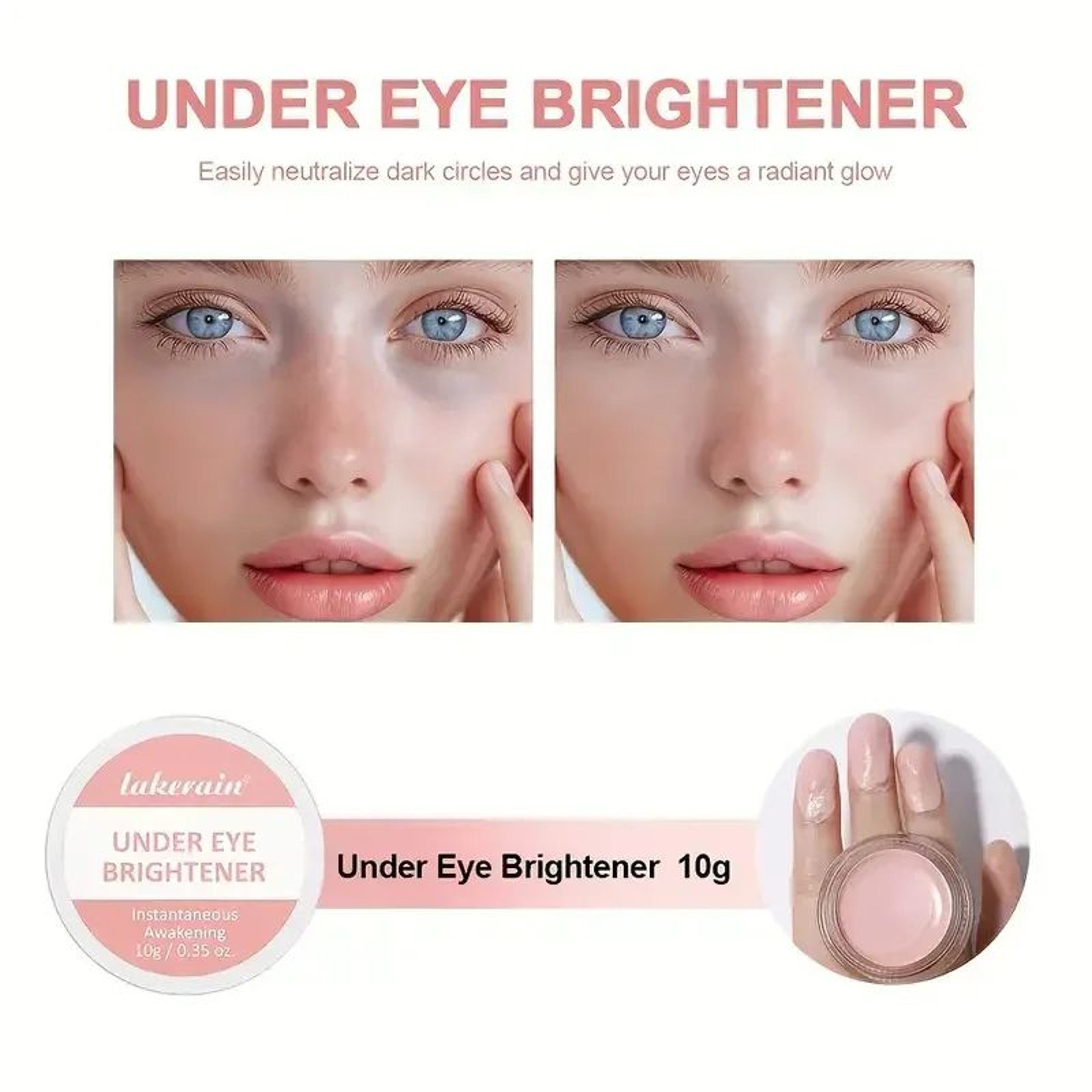 Full Coverage Hydrating Eye Brightening Concealer Contour Cream Long Lasting Correcting Concealer F 2