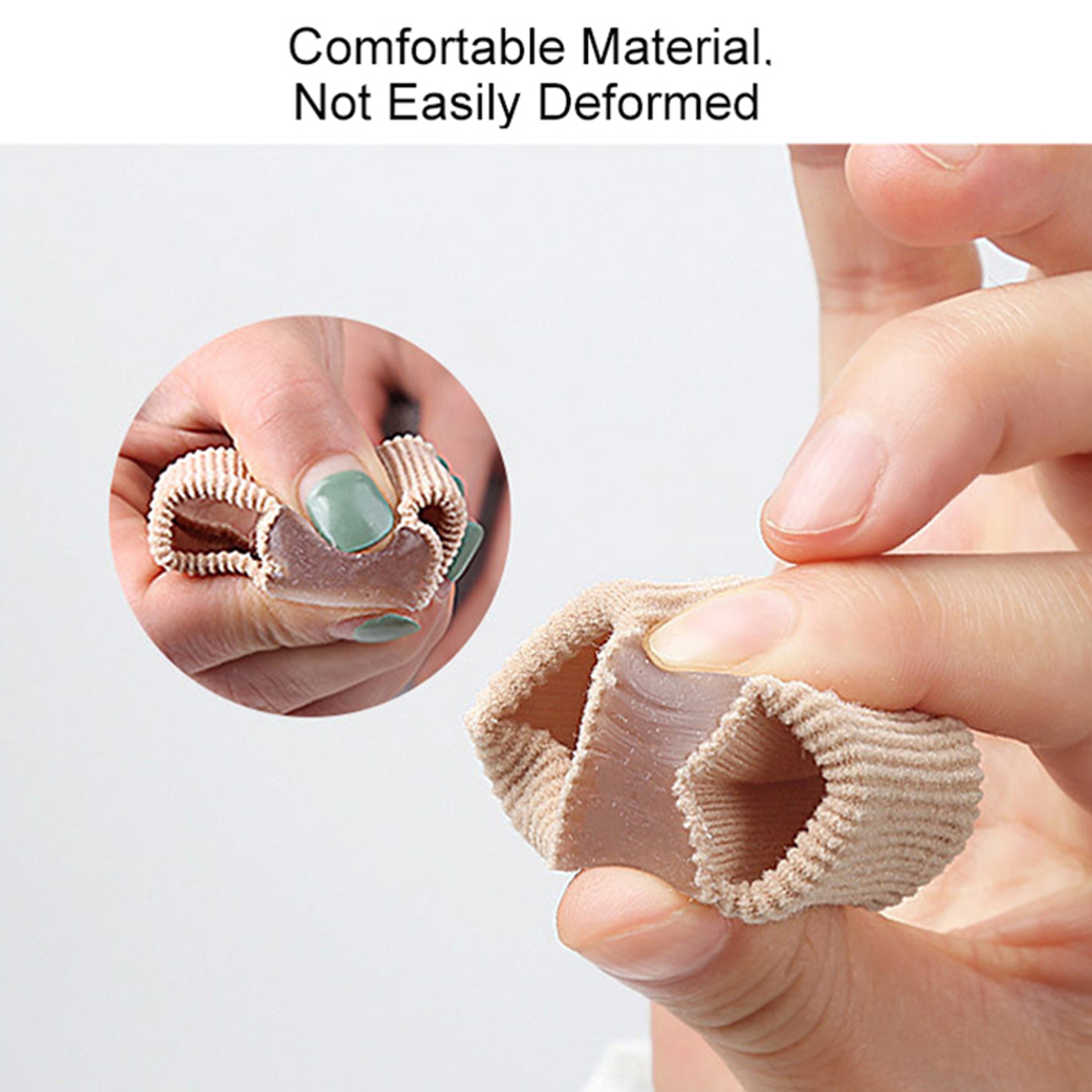 Professional Grade Silicone Toe Separators Bunion Corrector Orthopedic Pedicure Tools For Pain Reli 5