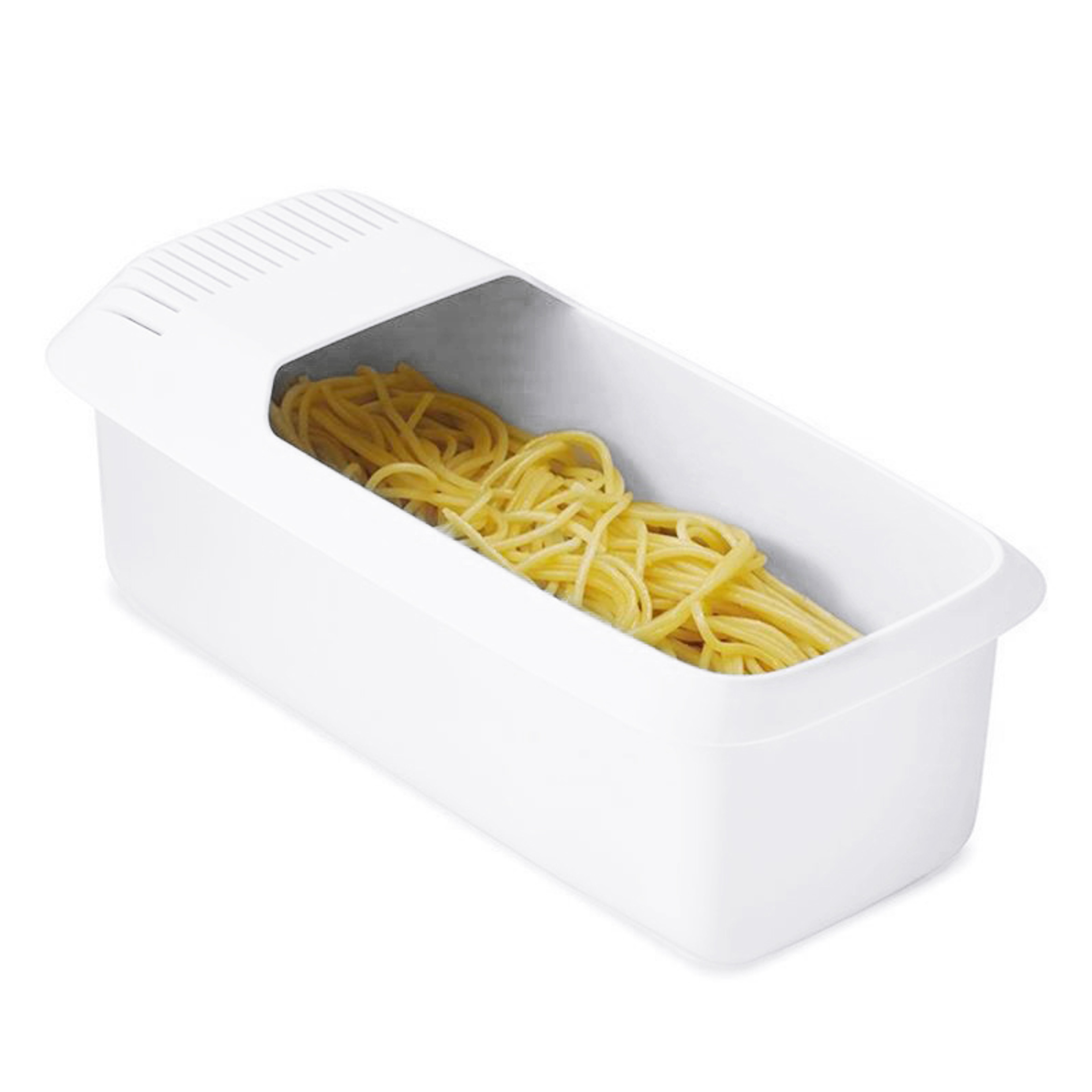 Eco-Friendly Microwave Pasta Cooker & Strainer, All-in-One Spaghetti & Vegetable Steamer, Dishwasher Safe Kitchen Acce – view 5
