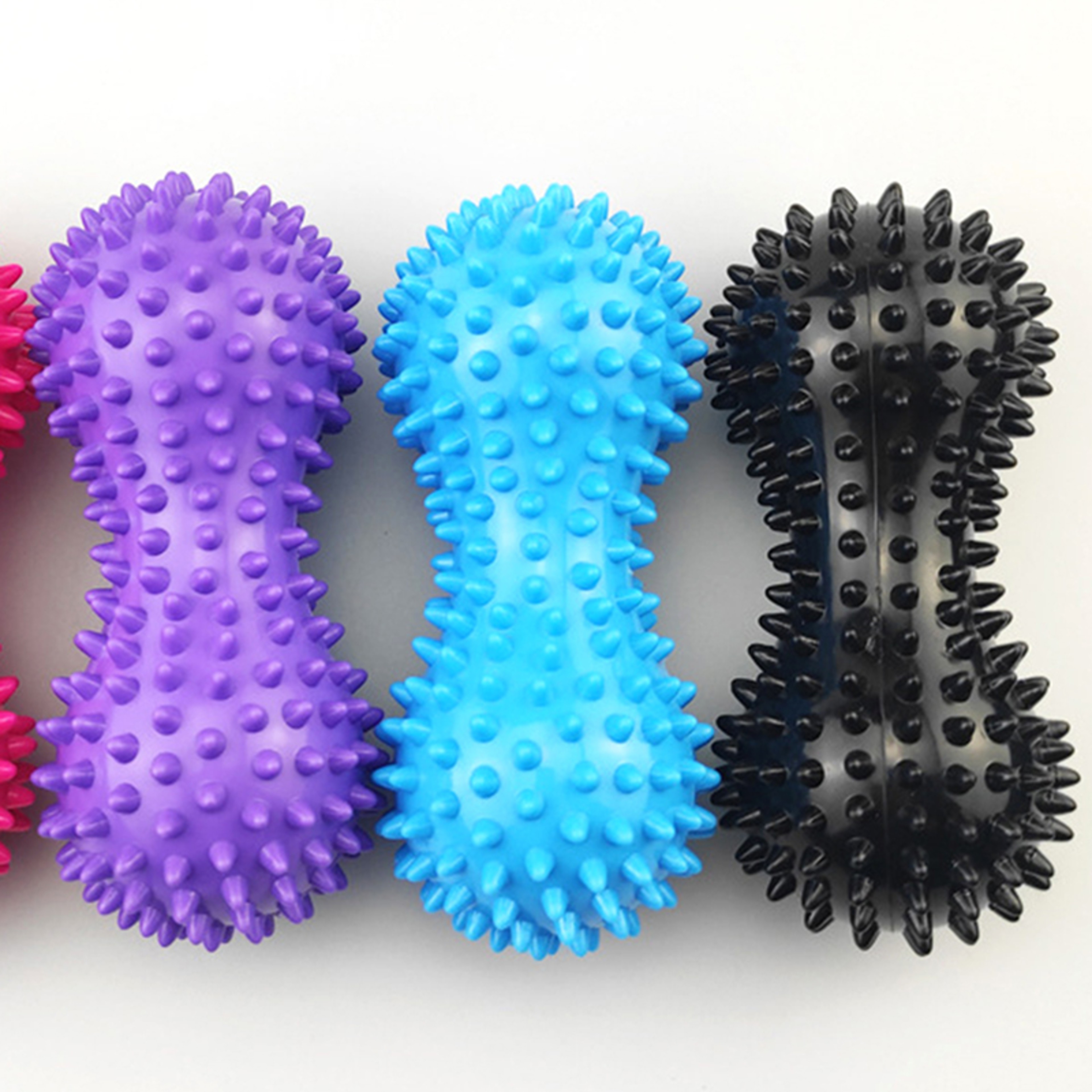 Spiky Massage Ball Hard Spiky Massage Ball Roller Set for Professional Physical Therapy, Trigger Point and Myofascial – view 2