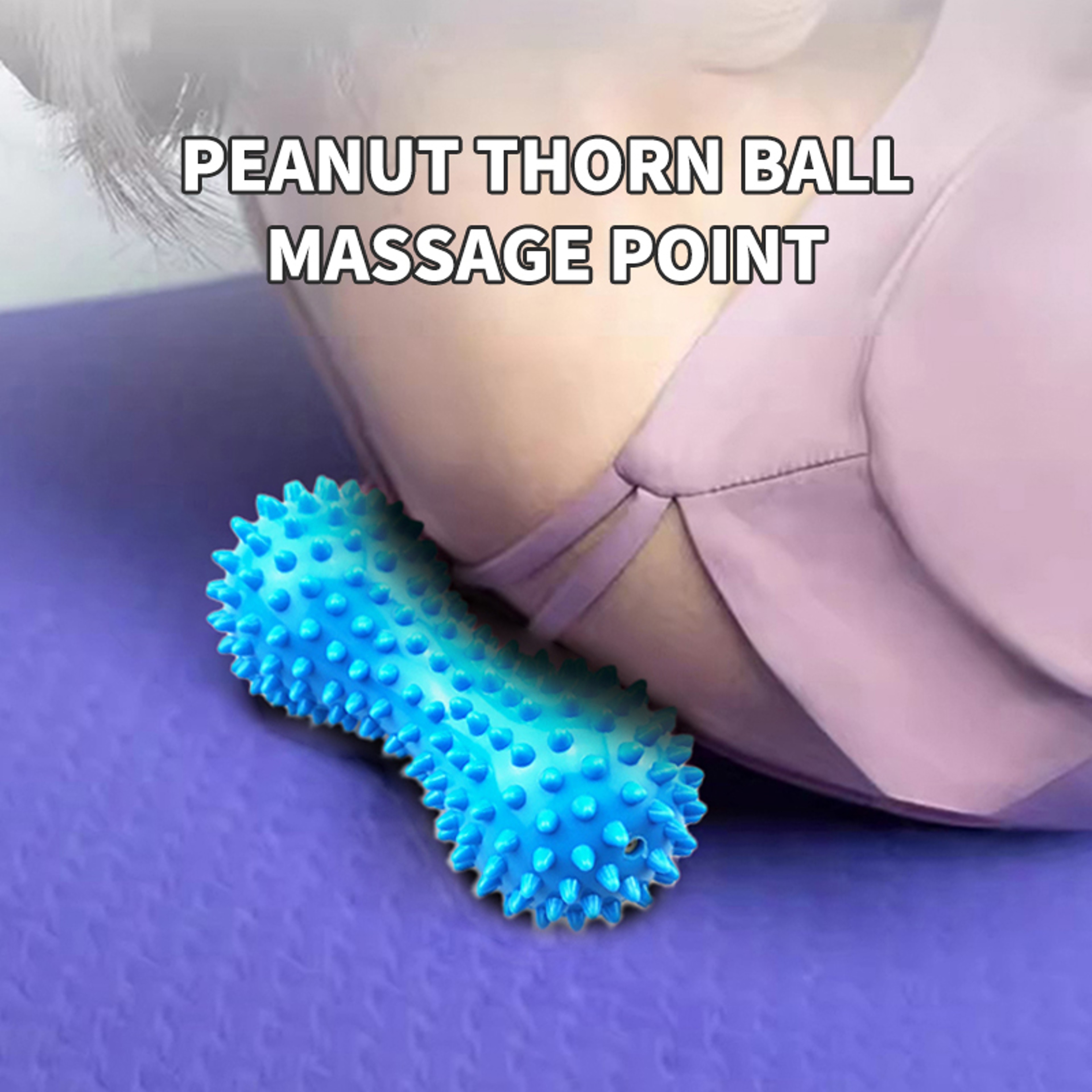 Spiky Massage Ball Hard Spiky Massage Ball Roller Set for Professional Physical Therapy, Trigger Point and Myofascial – view 5