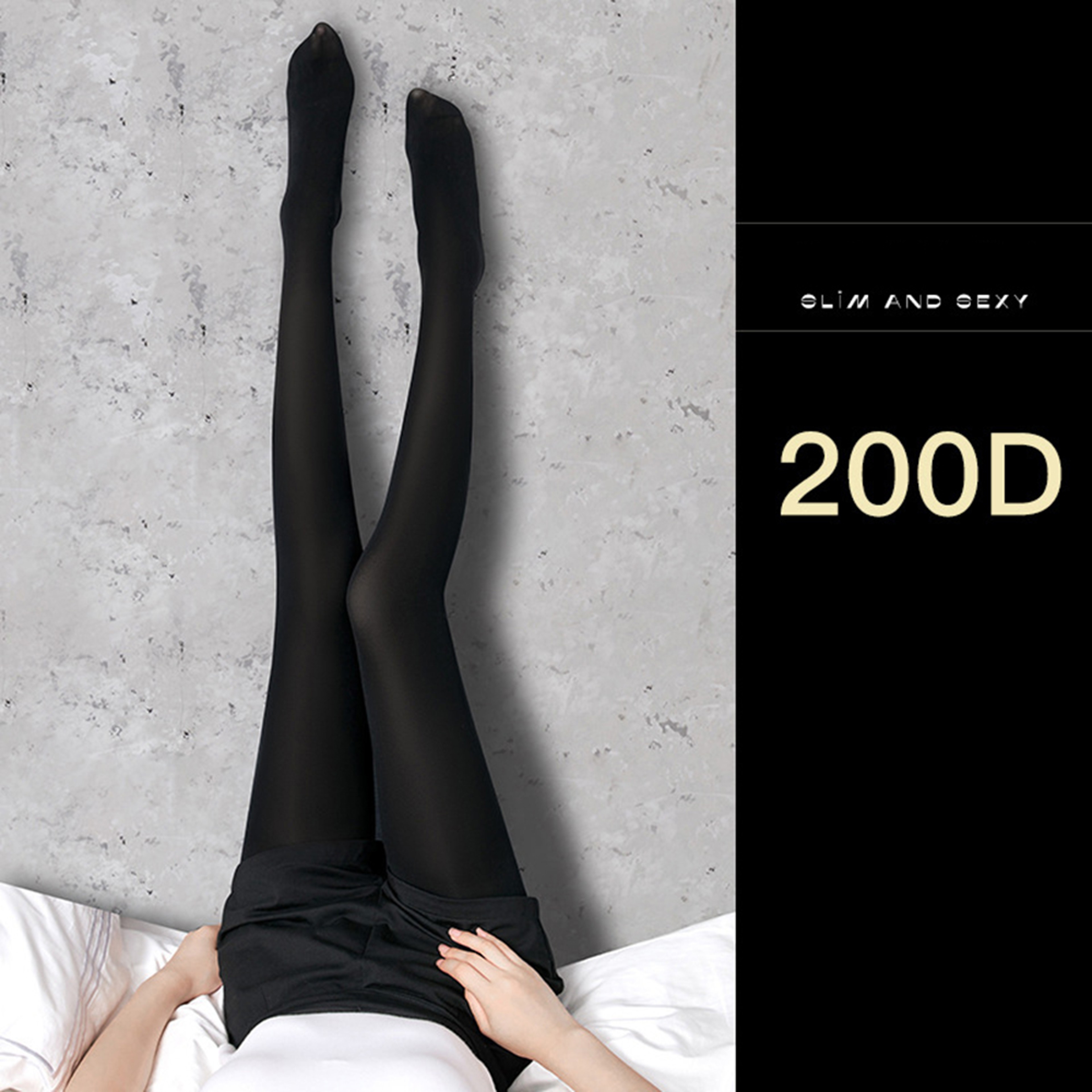 Ultra Thin Black Tights, Sheer Silk Pantyhose, Breathable Hosiery, Anti Hook Stockings – view 9