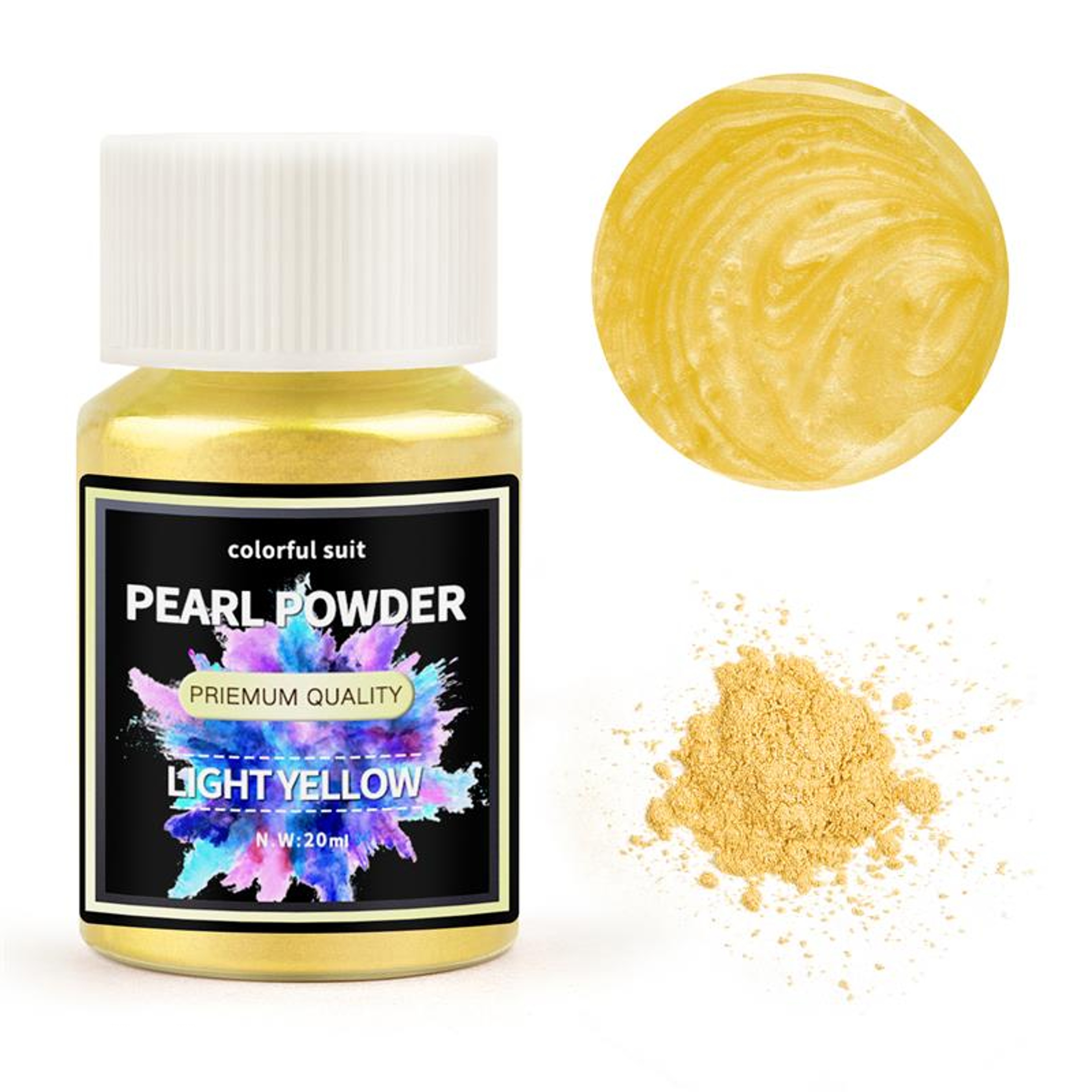 Pearlescent Powder, Epoxy Resin Dye, 24Color Mica Powder Set, Pearl Pigment for DIY Jewelry Making – view 10