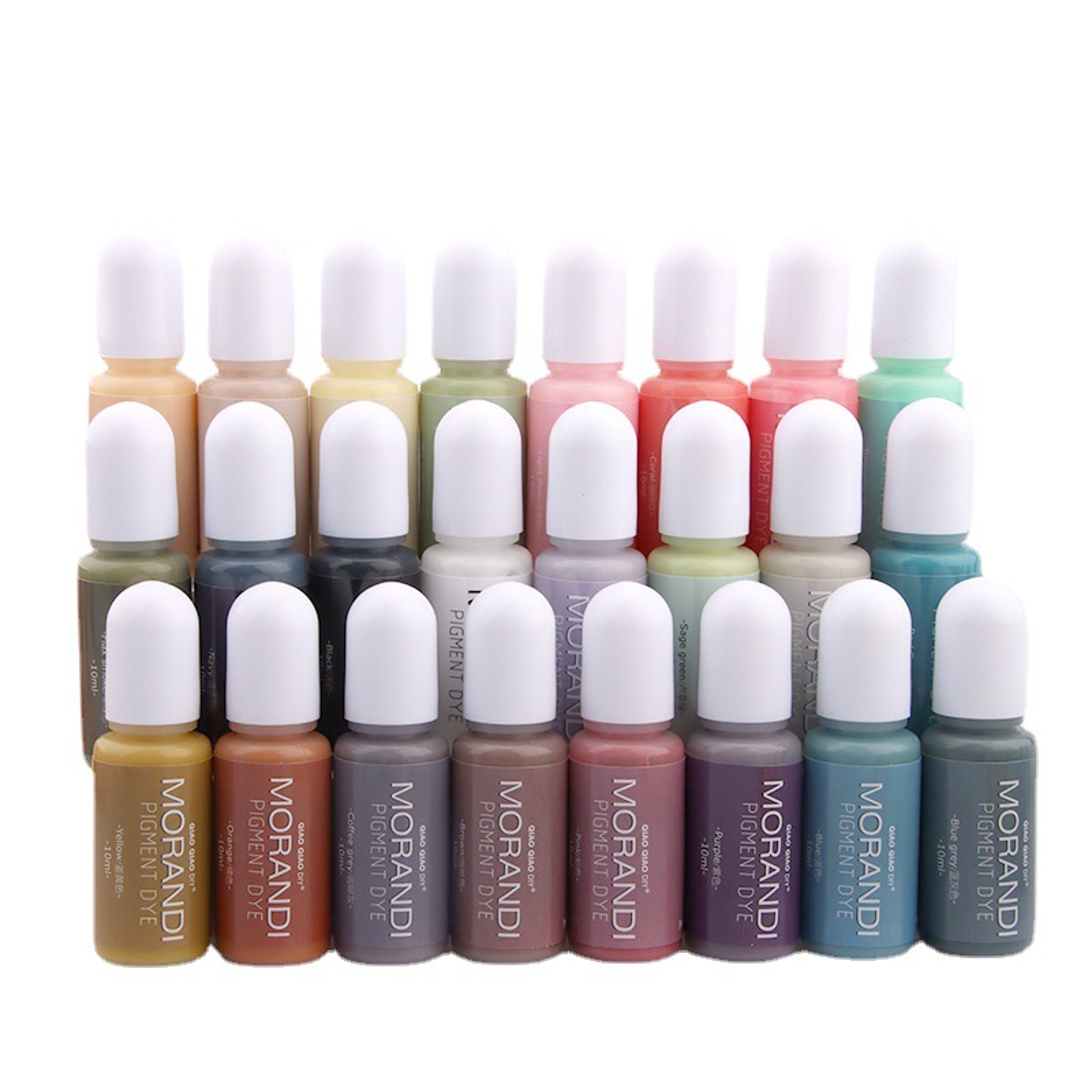 24 Colors Epoxy Resin Pigments DIY UV Resin Crafts Morandi Liquid Dye Candle Soap Ink Alcohol Colorant Jewelry Making Tools 10ml – view 4