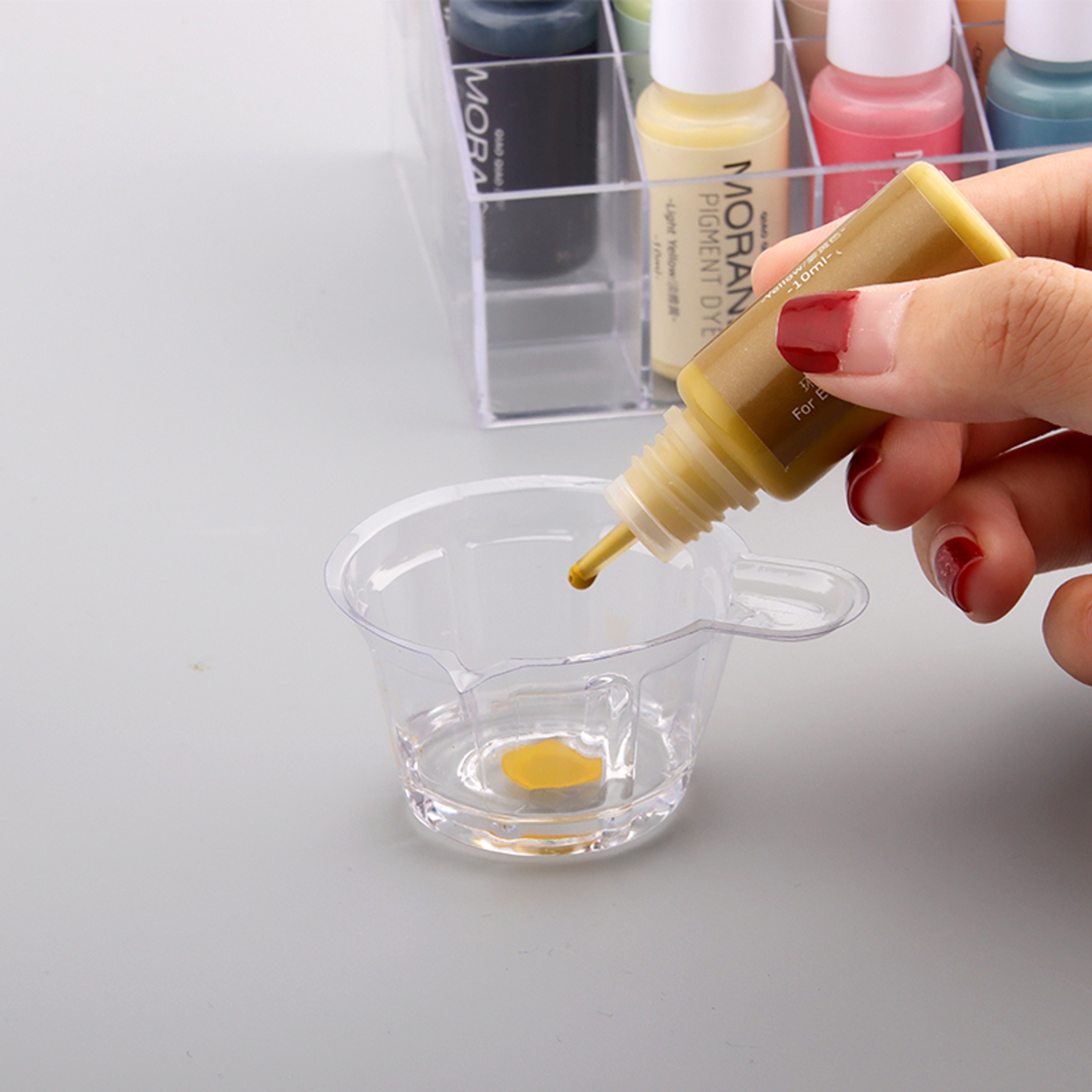 24 Colors Epoxy Resin Pigments DIY UV Resin Crafts Morandi Liquid Dye Candle Soap Ink Alcohol Colorant Jewelry Making Tools 10ml – view 6