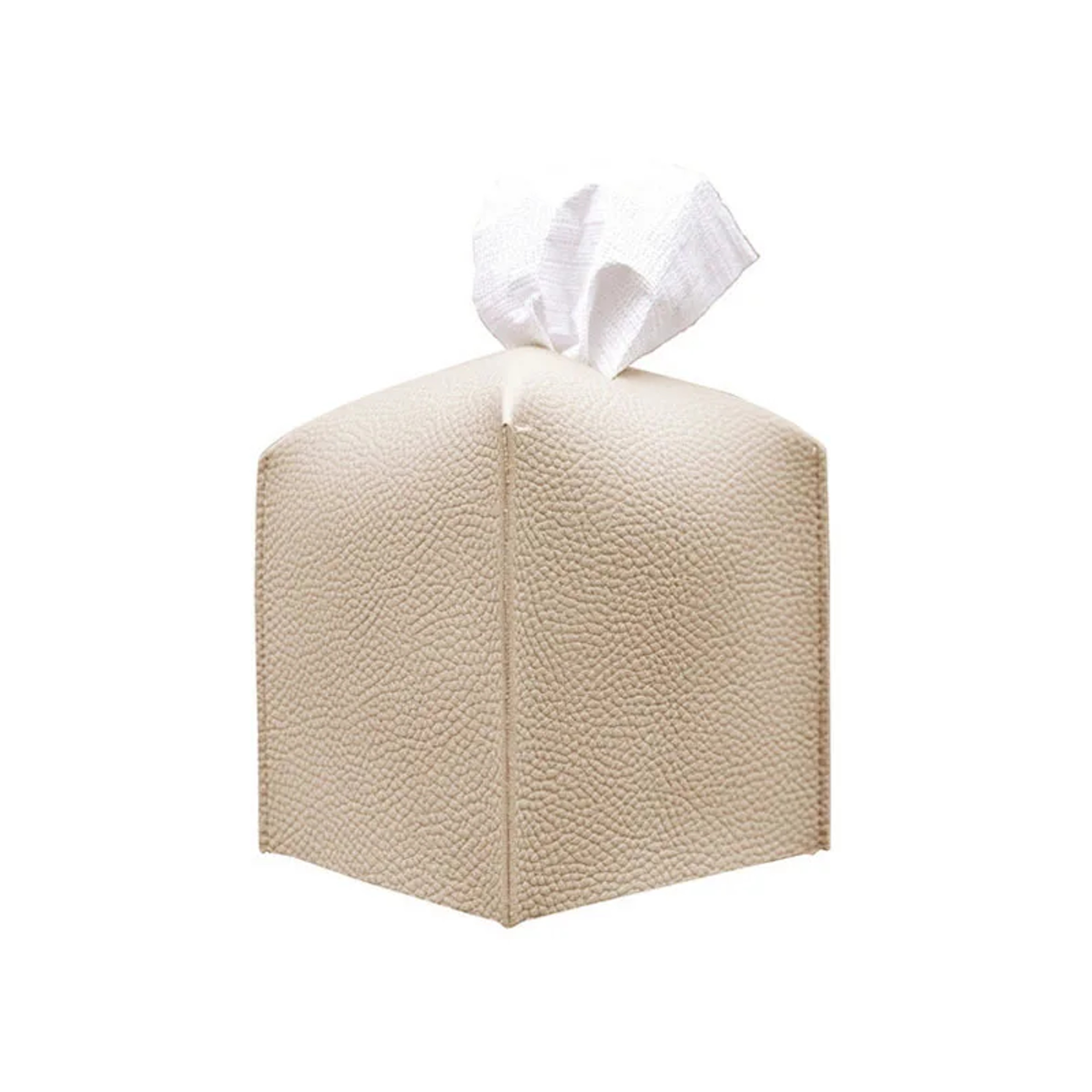 Retro Tissue Box, Square Tissue Box Cover, Decorative PU Leather Case Organizer for Car, Home, Bathroom Desktop – view 9