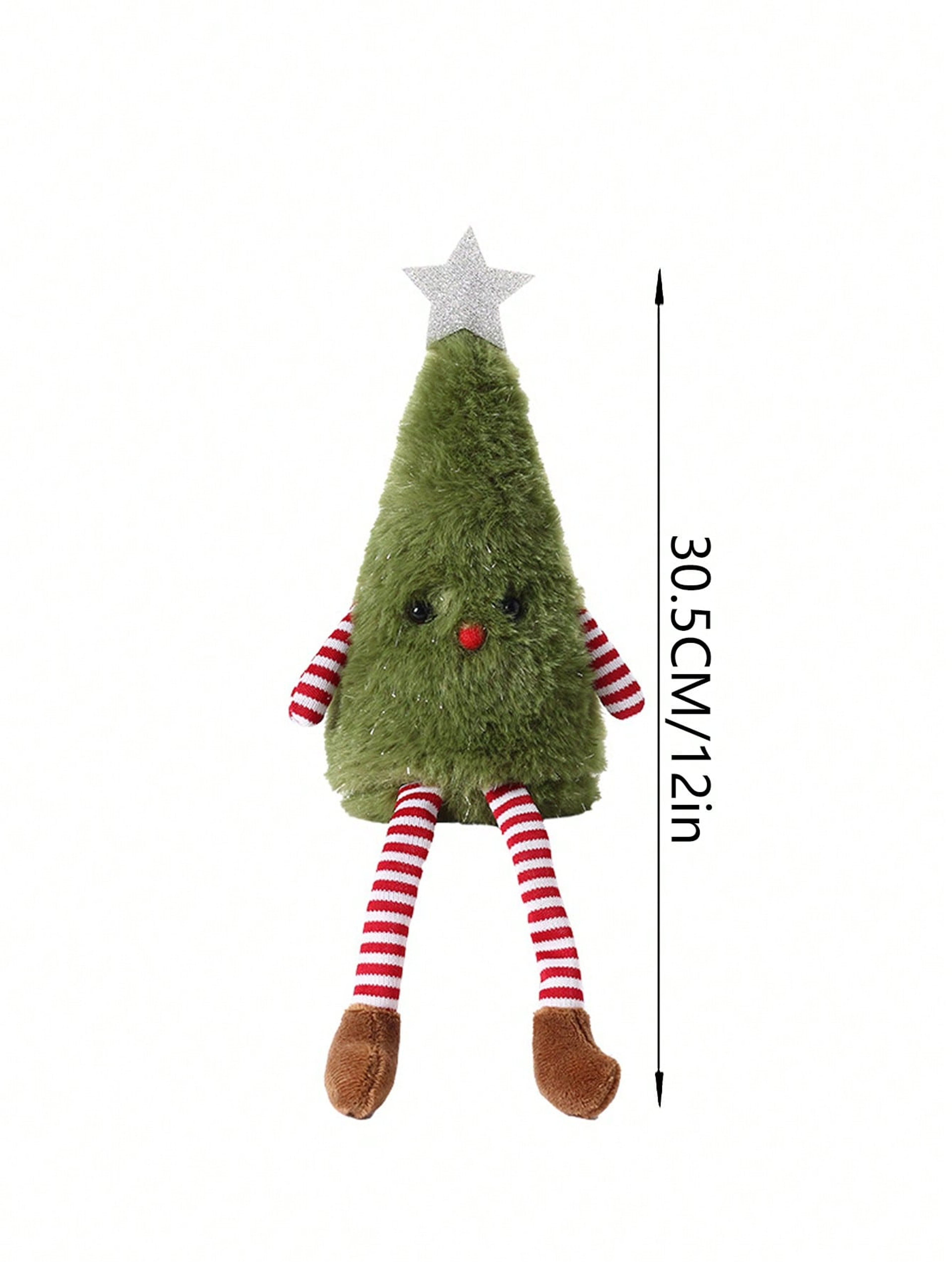 Cute Plush Christmas Decorations, Christmas Tree Doll Ornament, Home Party Decor, Couple Gift Idea, Holiday Plush Doll – view 8