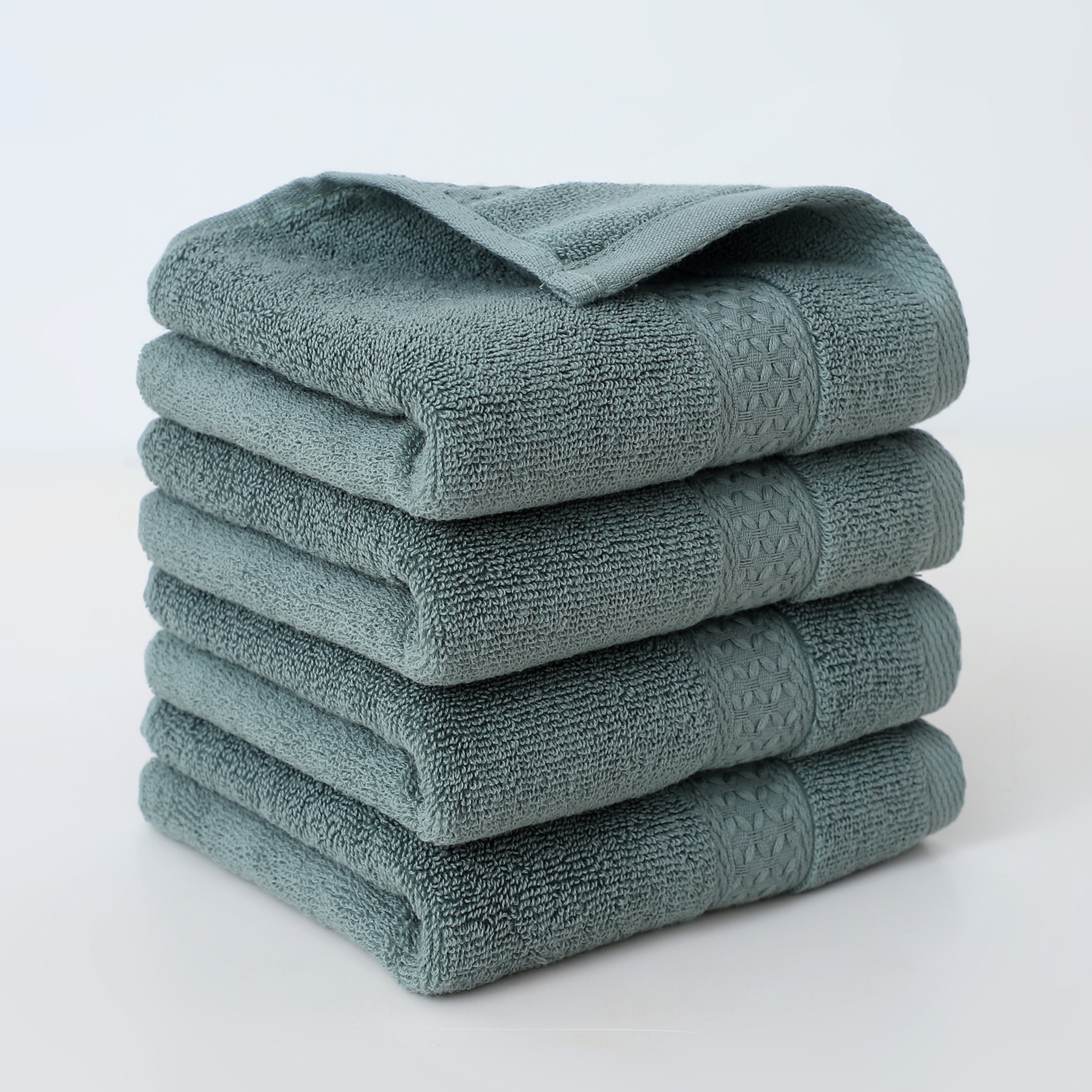 Pure Cotton Square Towels, Soft and Highly Absorbent, Ideal for Face, Household, and Bathing Use – view 13