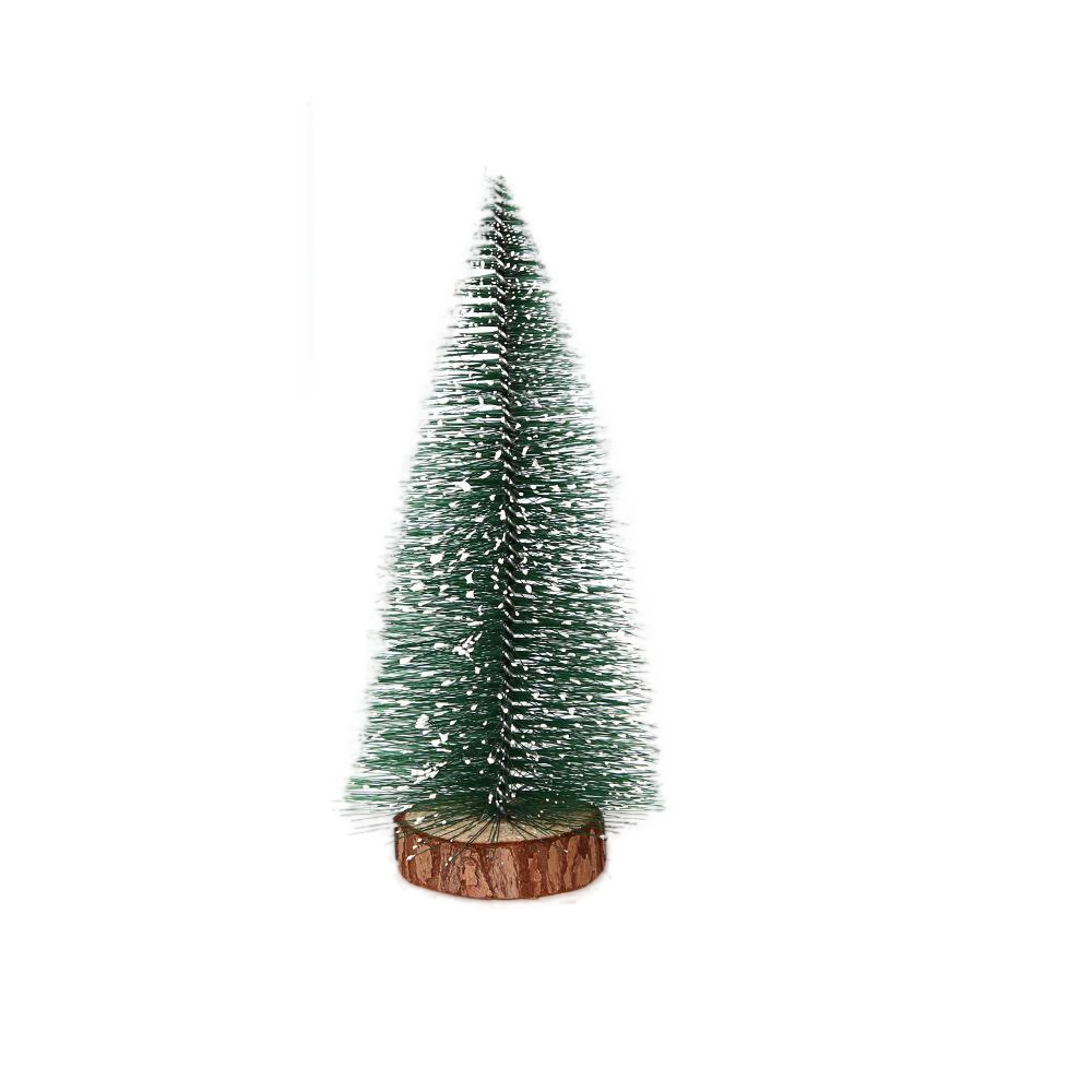 Snow Covered Mini Christmas Tree Decor DIY Pine Ornaments Festive Miniature Evergreen Trees For Hom 1