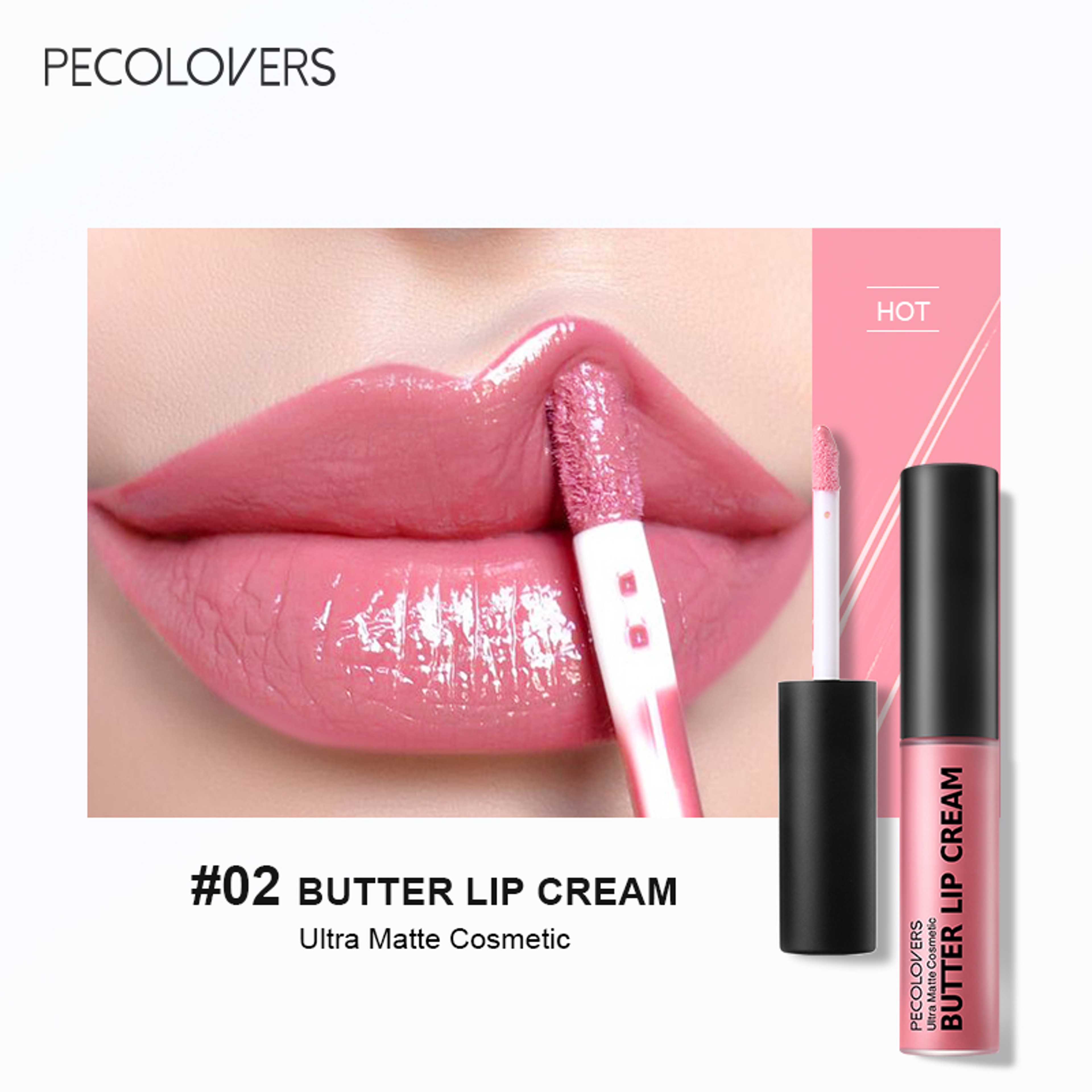 Long Lasting Nude Lip Makeup, Hydrating Lip Gloss, Butter Gloss Non-Sticky Lip Gloss with Essential Oil – view 8
