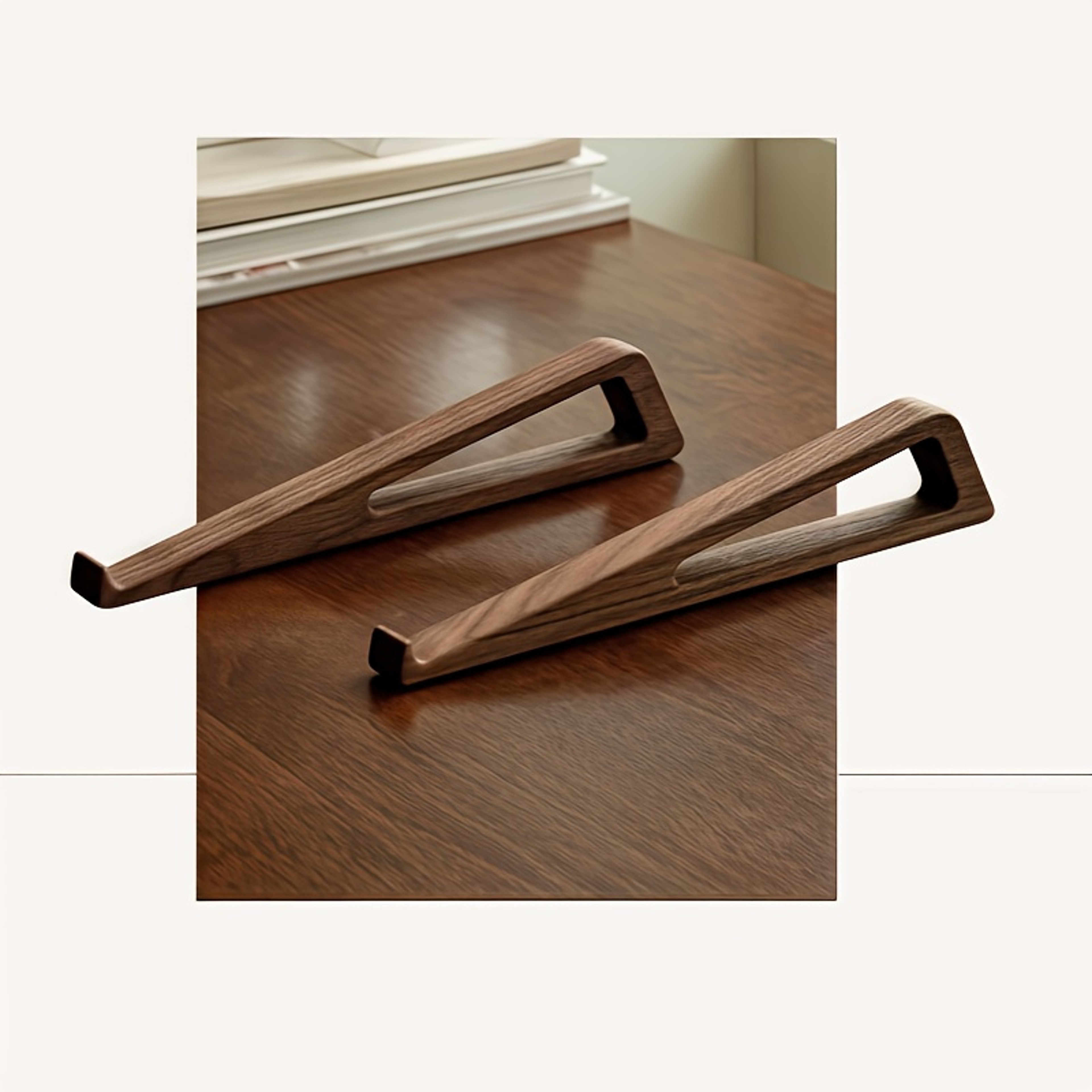 Ergonomic Adjustable Angle Portable Foldable Laptop Stand, Cooling Ventilation Design – view 3