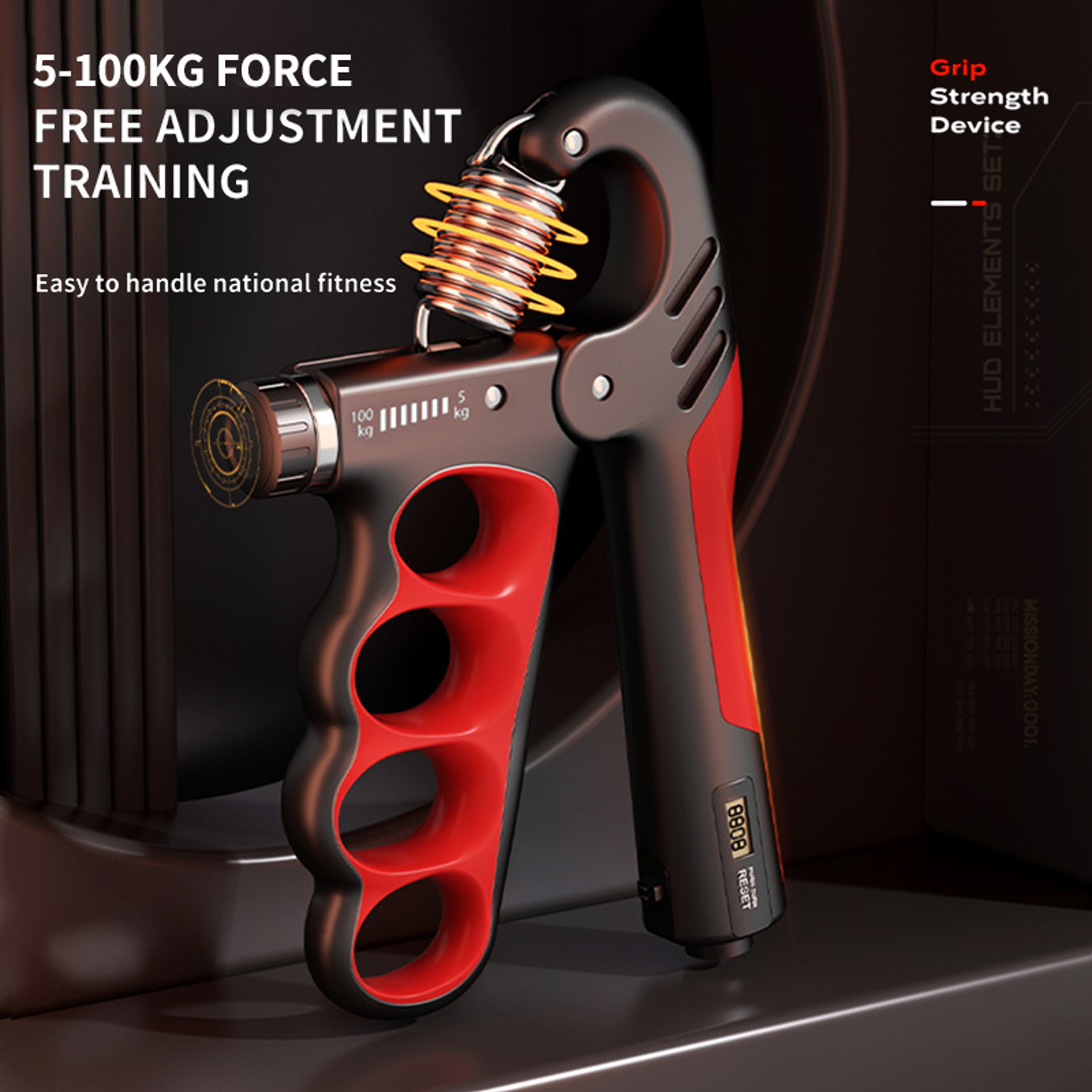 Hand Wrist Expander, Adjustable Grip Strengthener for Home Gym, Durable Fitness Equipment – view 3