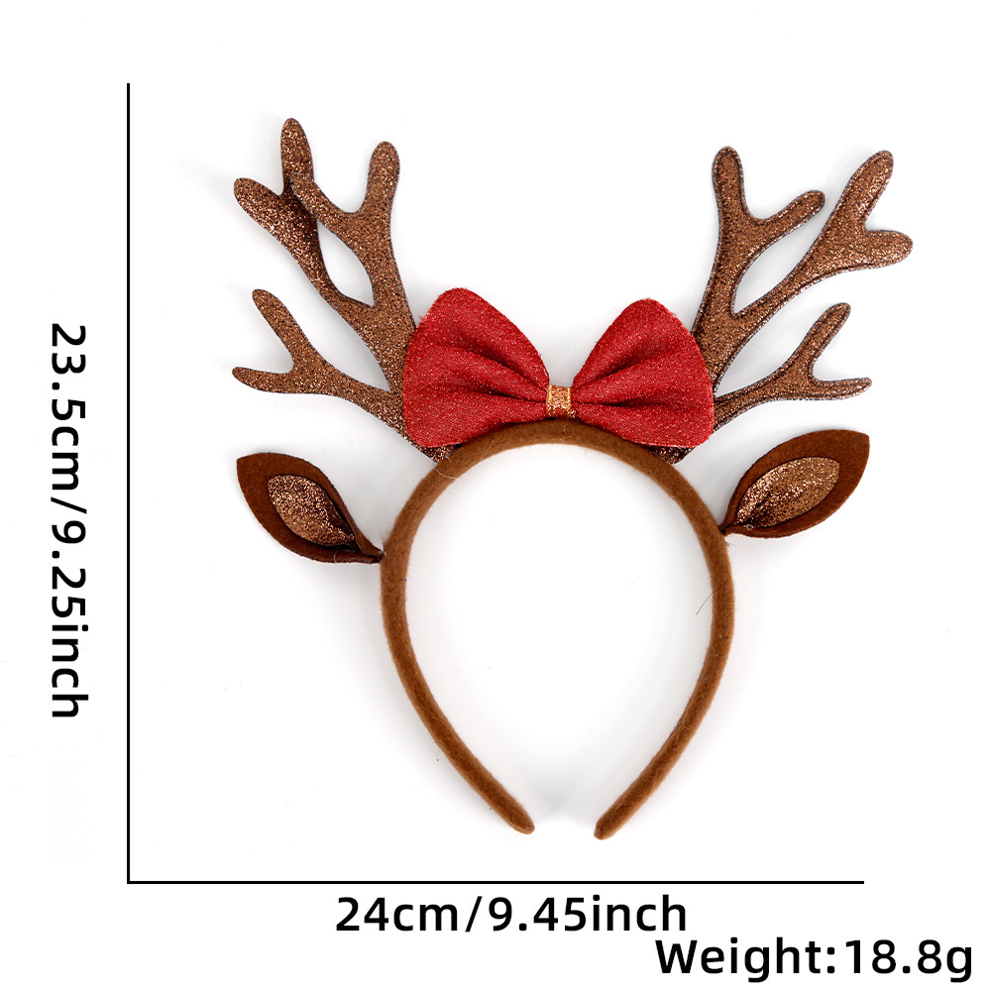 Antler Headbands, Christmas Headbands for Women, Deer Horn Christmas Headbands, Cute Hairpins – view 8