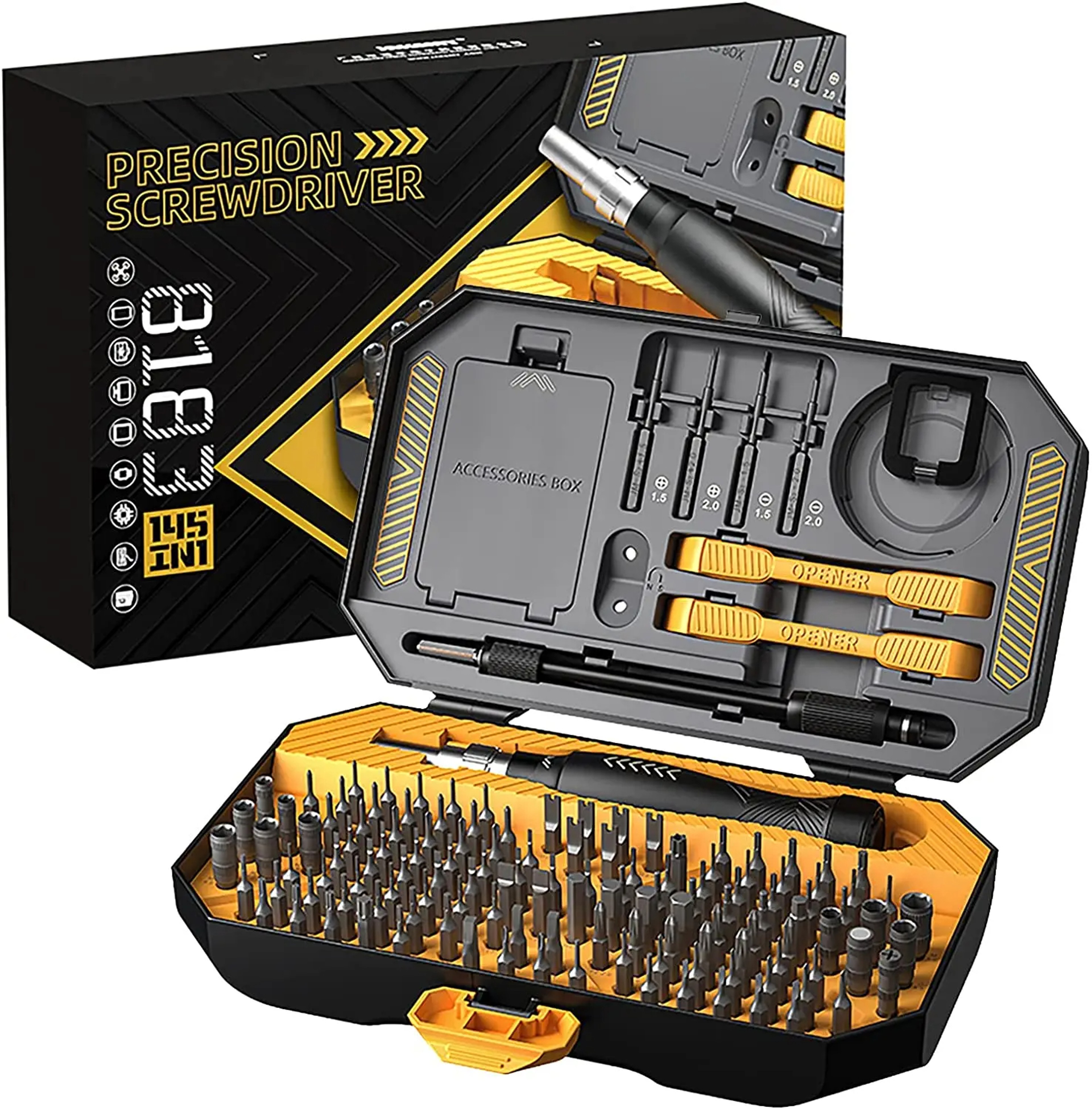 Professional Electronics Repair Tool Kit Precision Screwdriver Set With Magnetic Bits 0