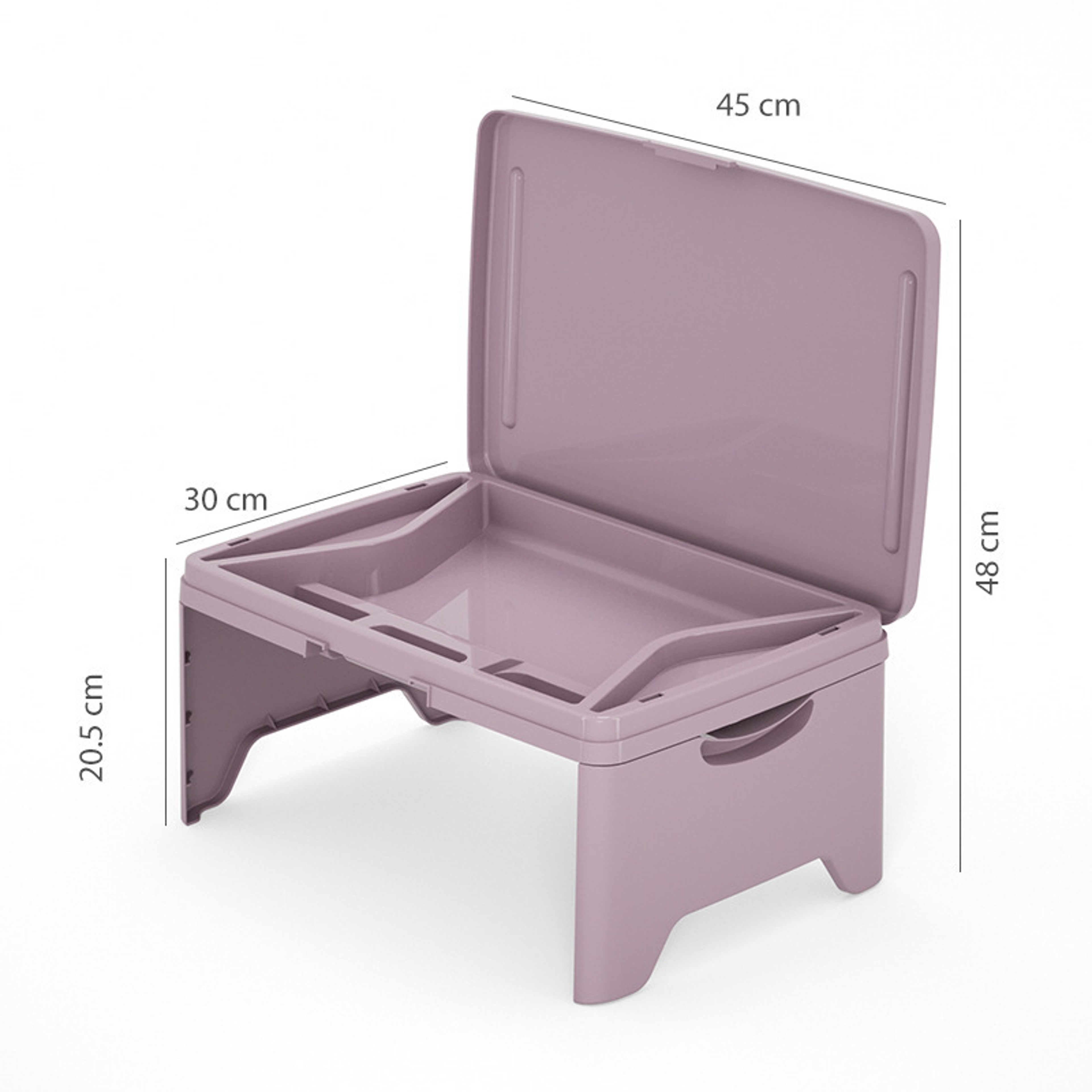Foldable Portable Laptop Desk Notebook Computer Holder Working Table For Sofa Bed Car TV Plays Read 6