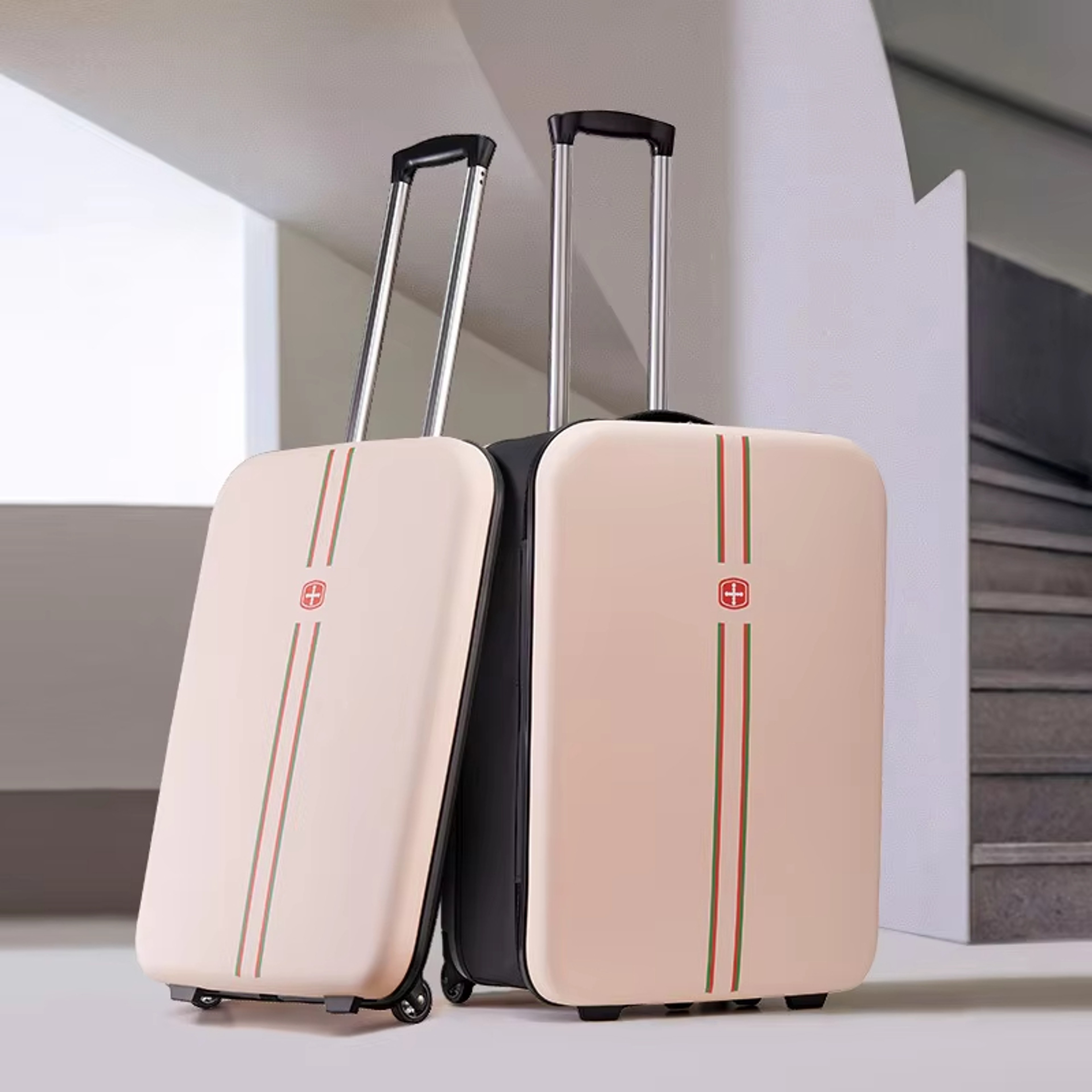 Business Travel Luggage Case New Arrival Folding Trolley Bag Lightweight Foldable School Suitcase F 0