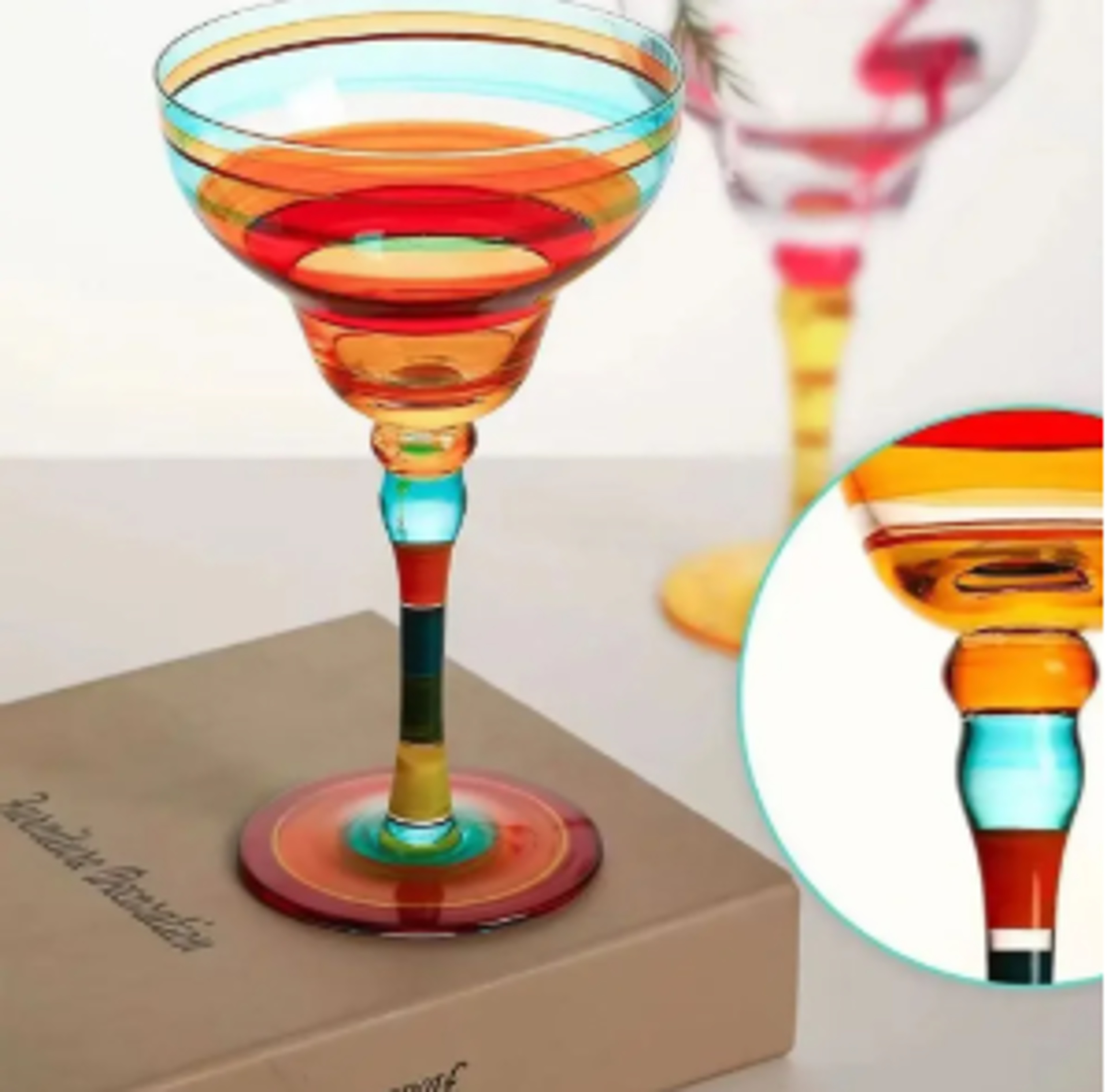 Luxury High End Crystal Glass Decanter Rotating Drum Wine Dispenser Mirror Kettle Home Decor 6