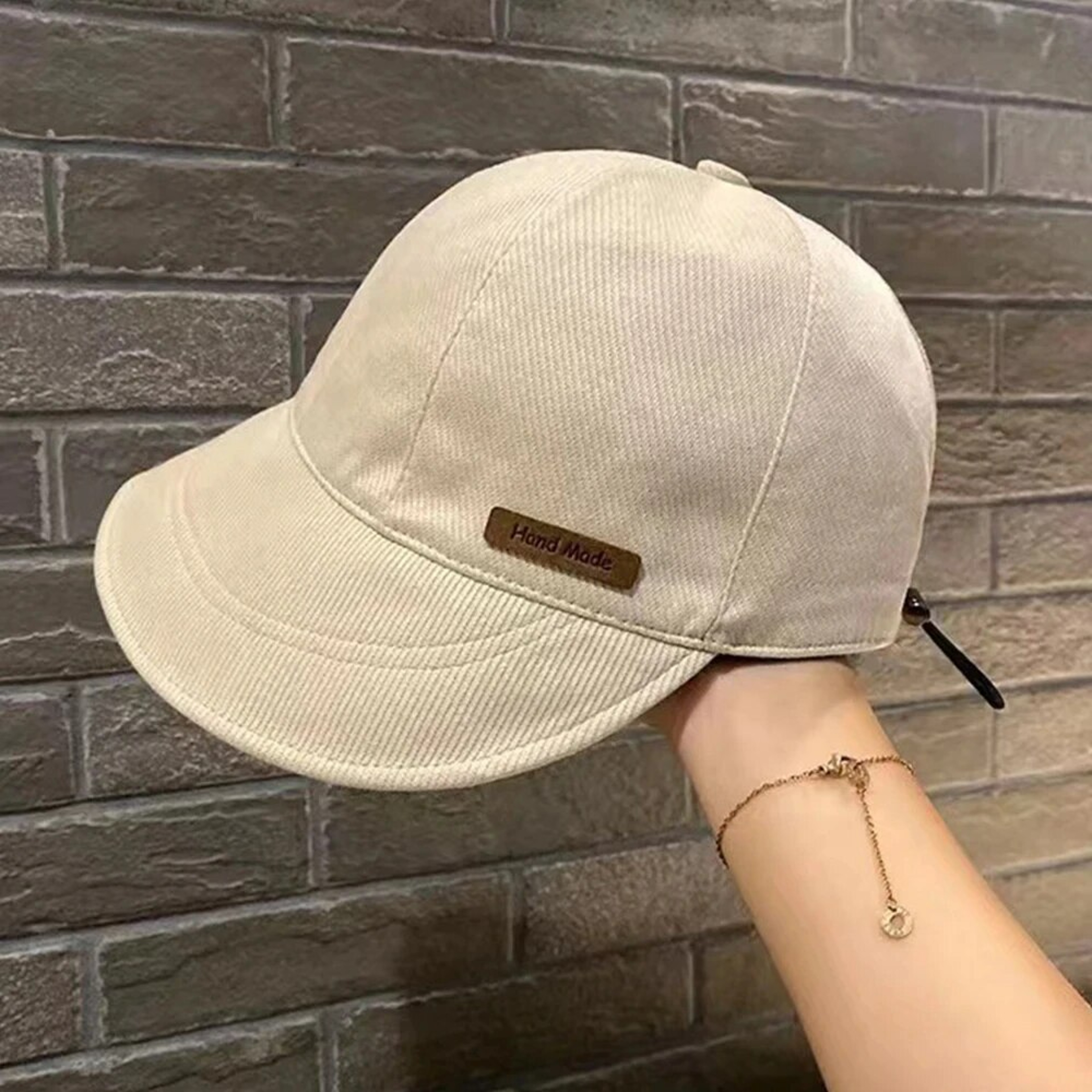 Womens Foldable Sunhat Adjustable UV Protection Cap Summer Outdoor Beach Fisherman Hat Cotton Wide  5