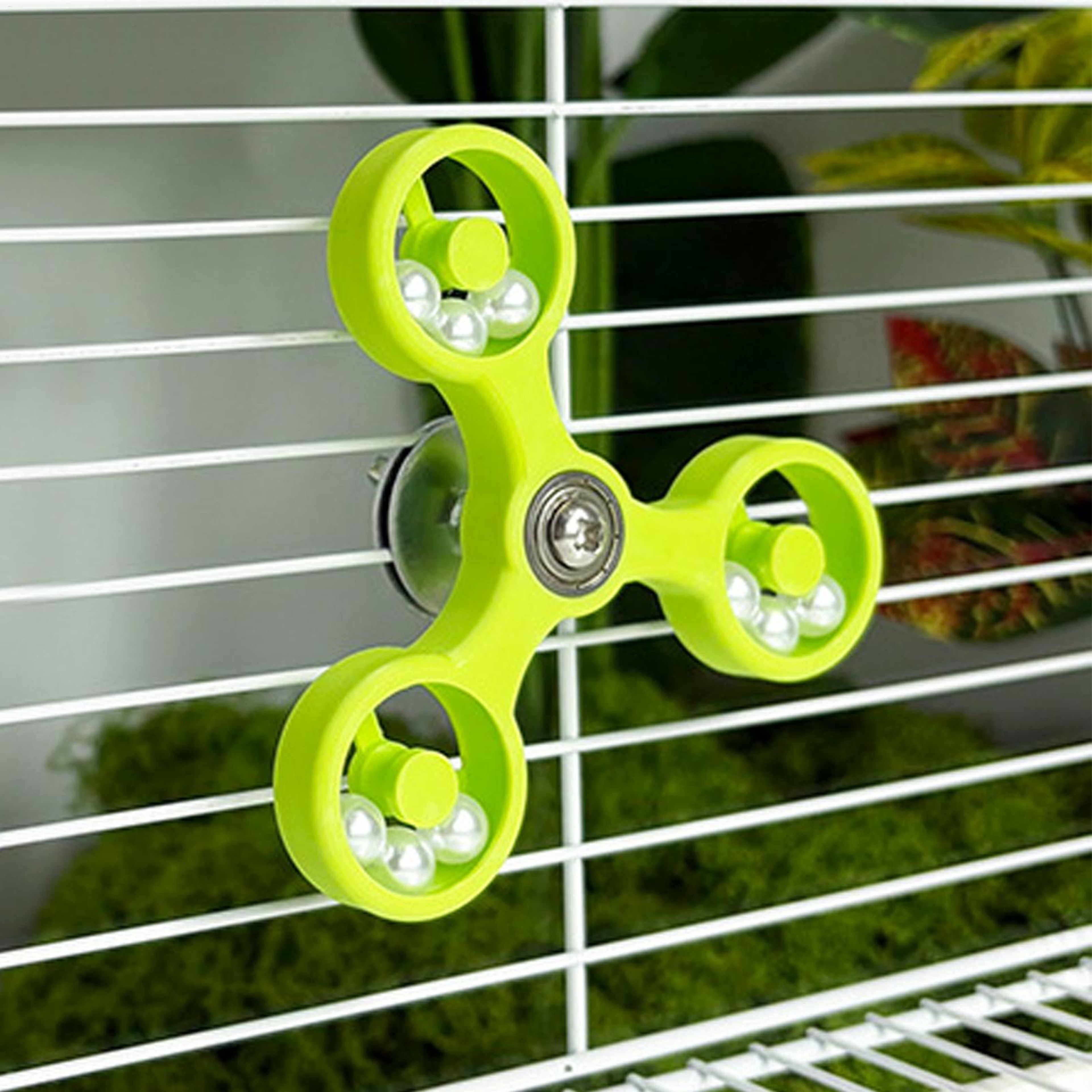 Rotating Bird Toys For Parrots Interactive Parrot Toy For Bird Cage Mental Stimulation  Entertainme 1