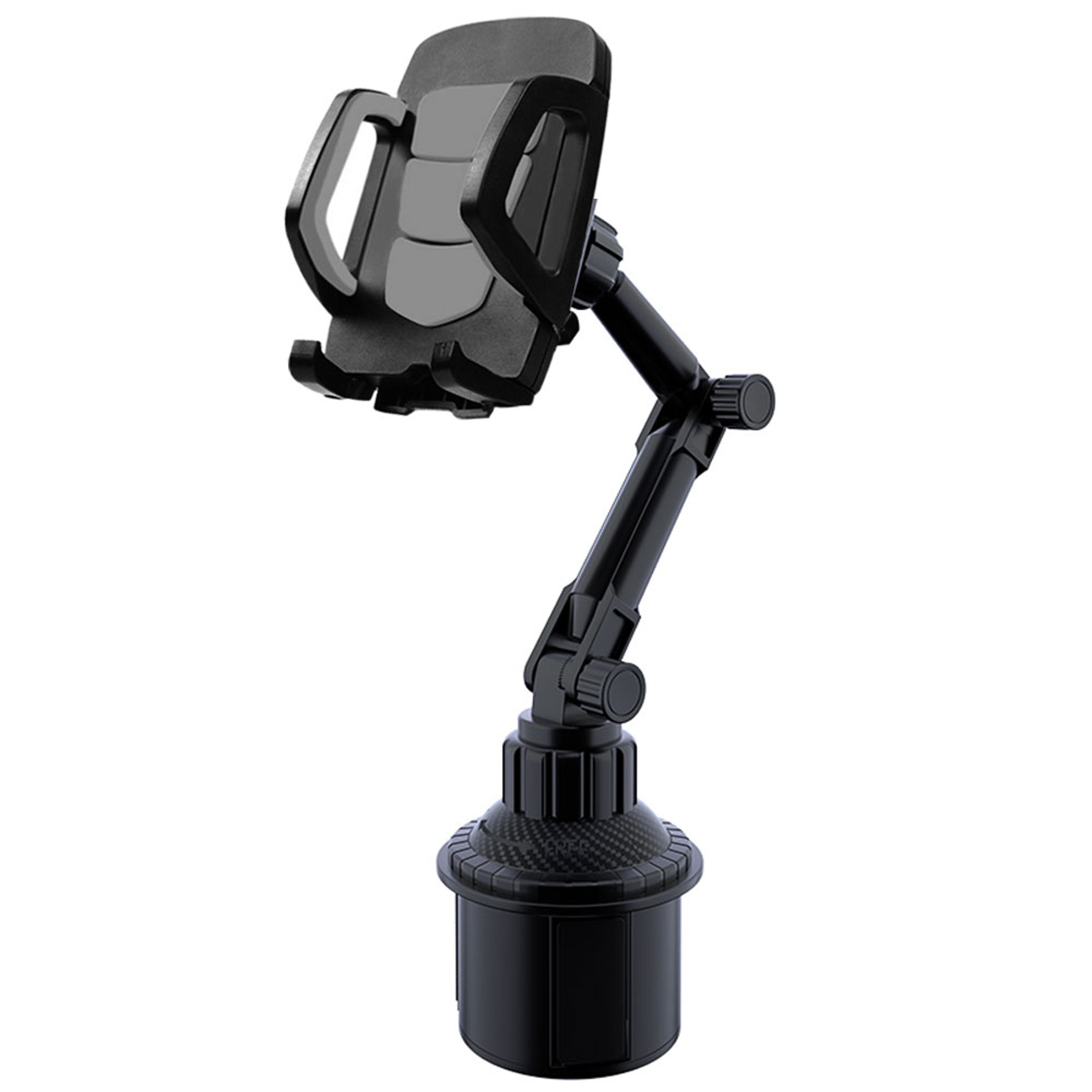Car Cup Holder With Universal Cell Phone Mount Perfect For IPhone And Android Devices 0