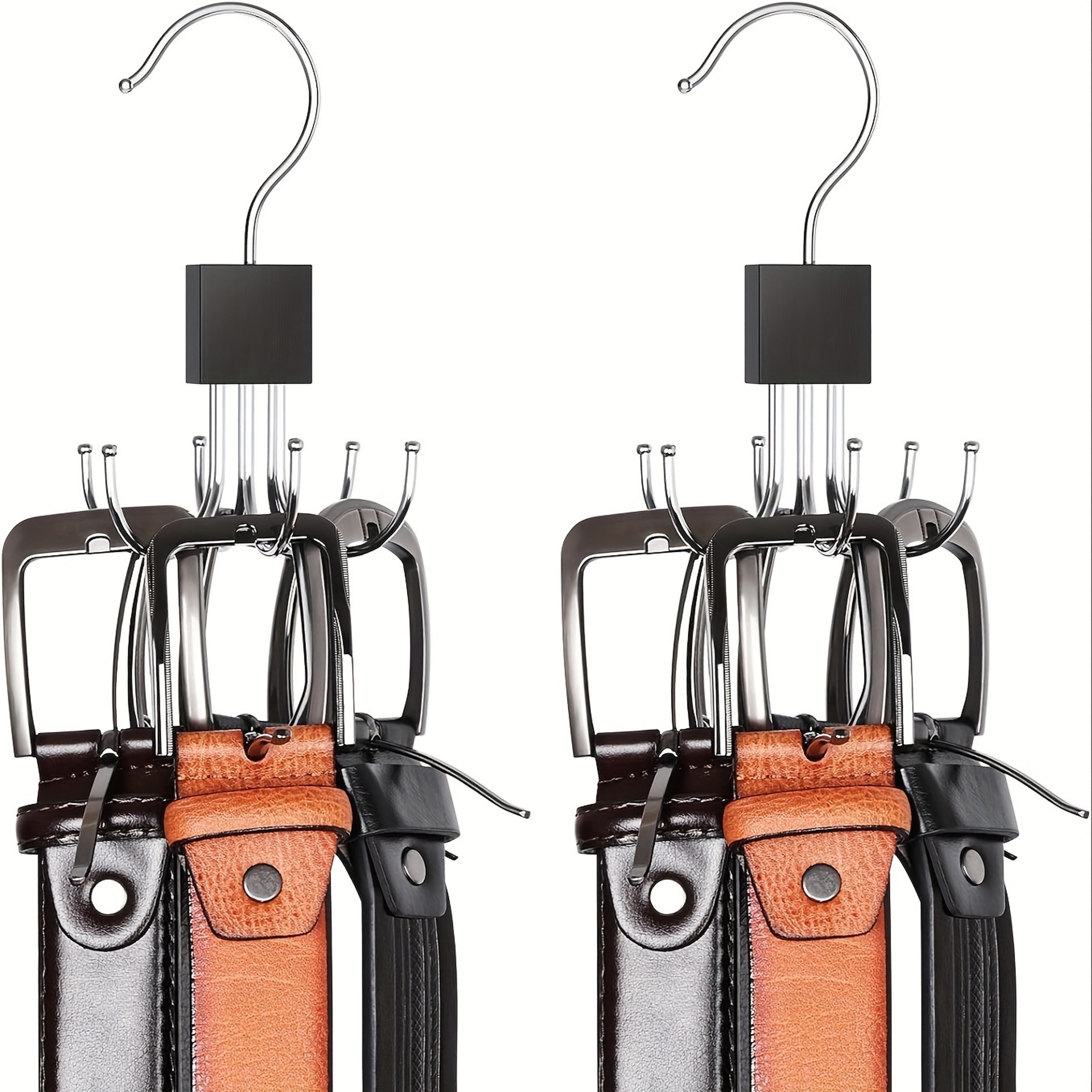Multifunctional Multi Claw Storage Hook for Scarves Belts and Bags – view 1