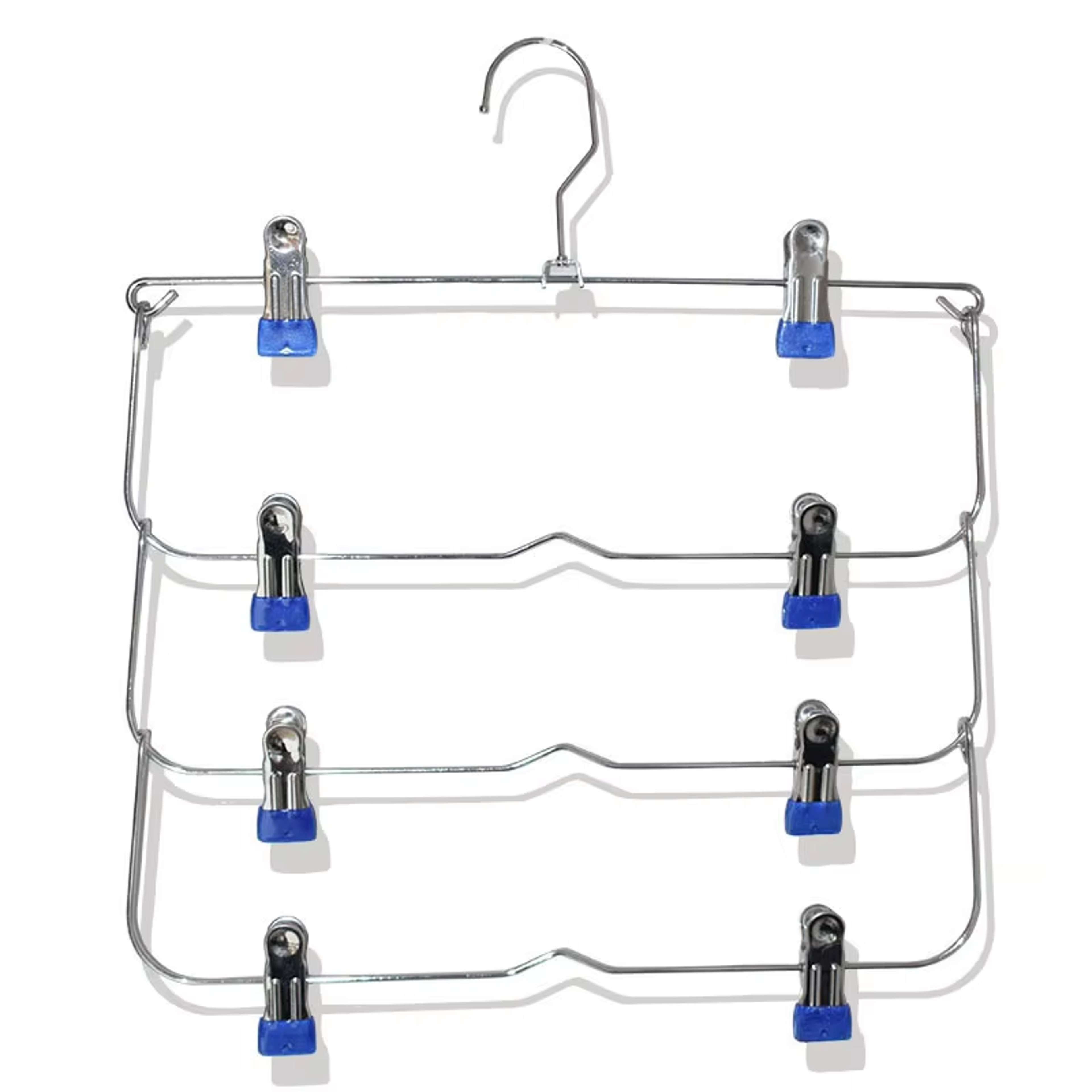 Multi Functional Non Slip Metal Pants Hanger for Closet Storage – view 7