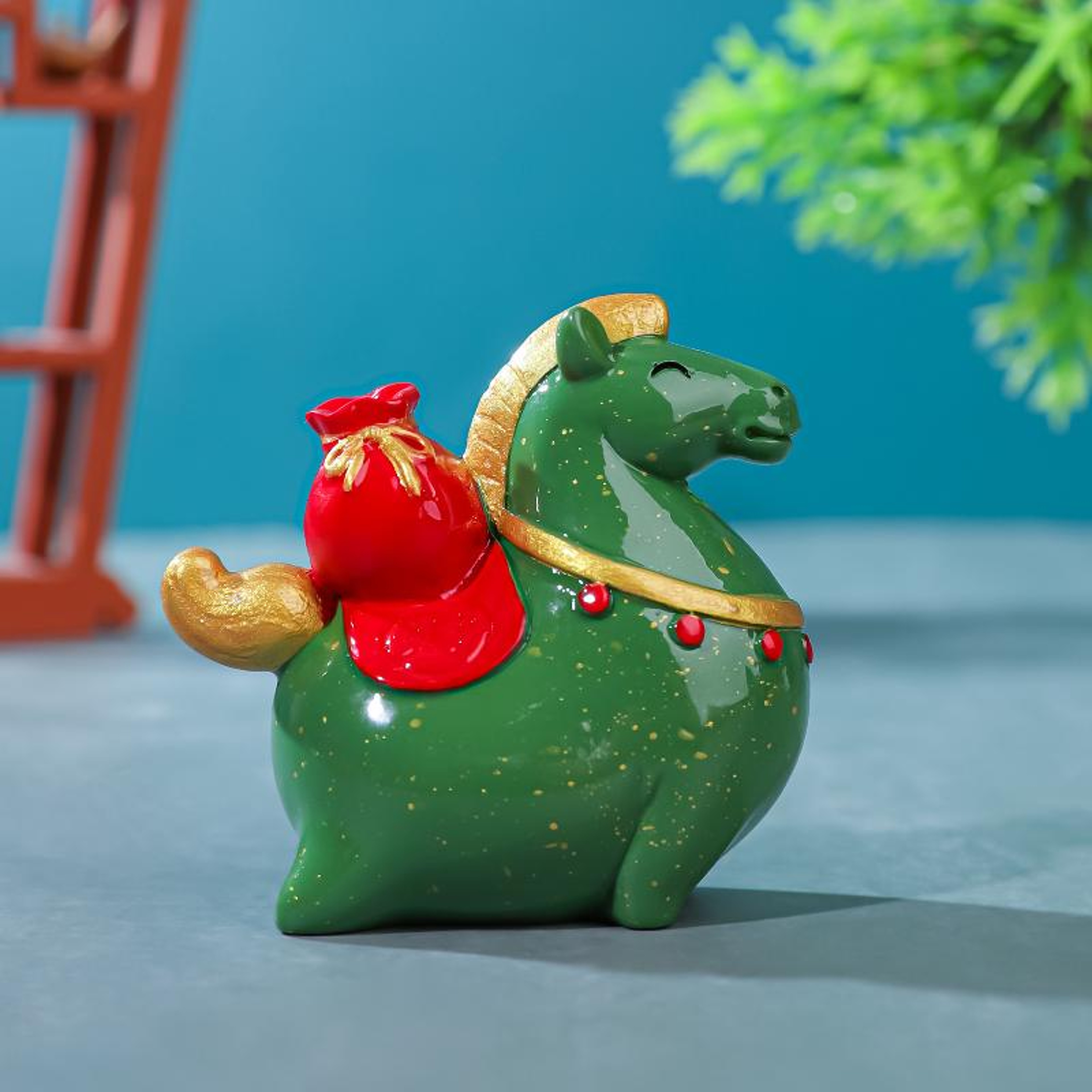 Crystal Horse Figurine Feng Shui Zodiac Sculpture Decorative Accents – view 12