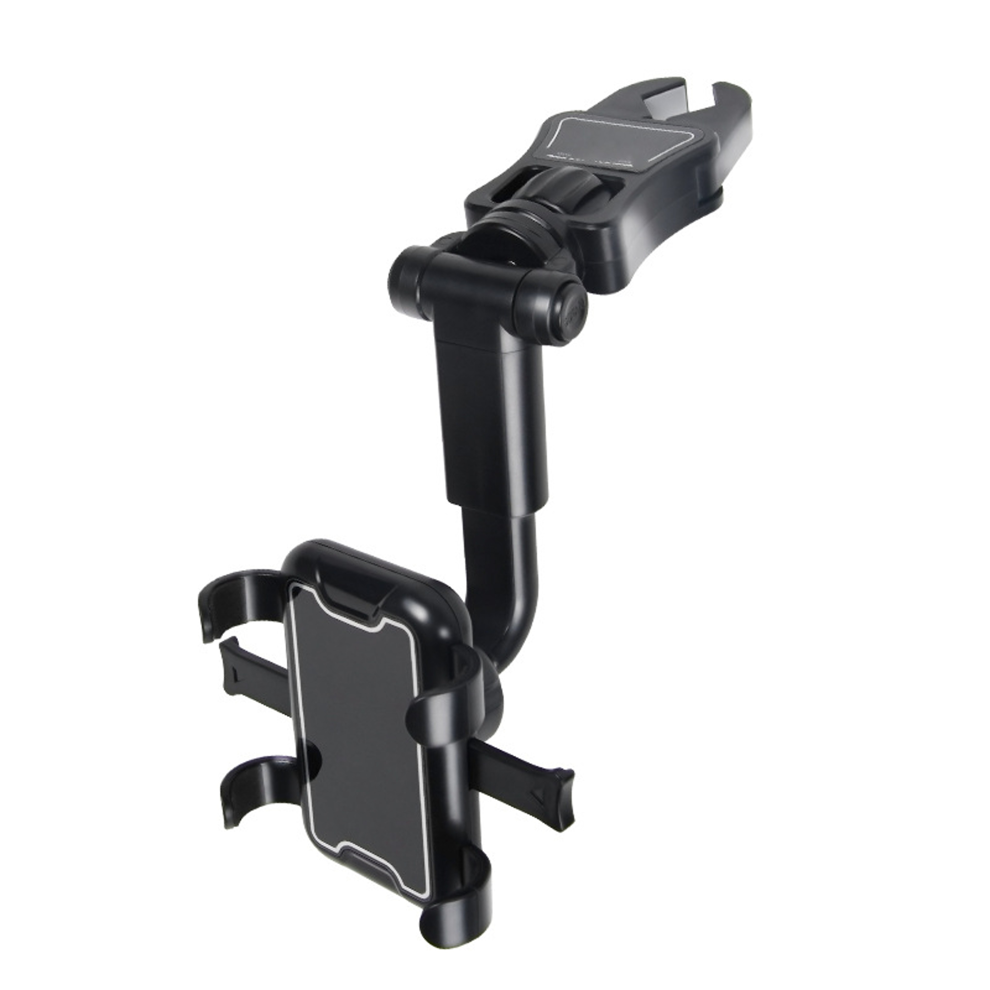 Car Phone Holder Easy Clip Mount Stand for Rearview Mirror Universal Flexible Holder – view 7