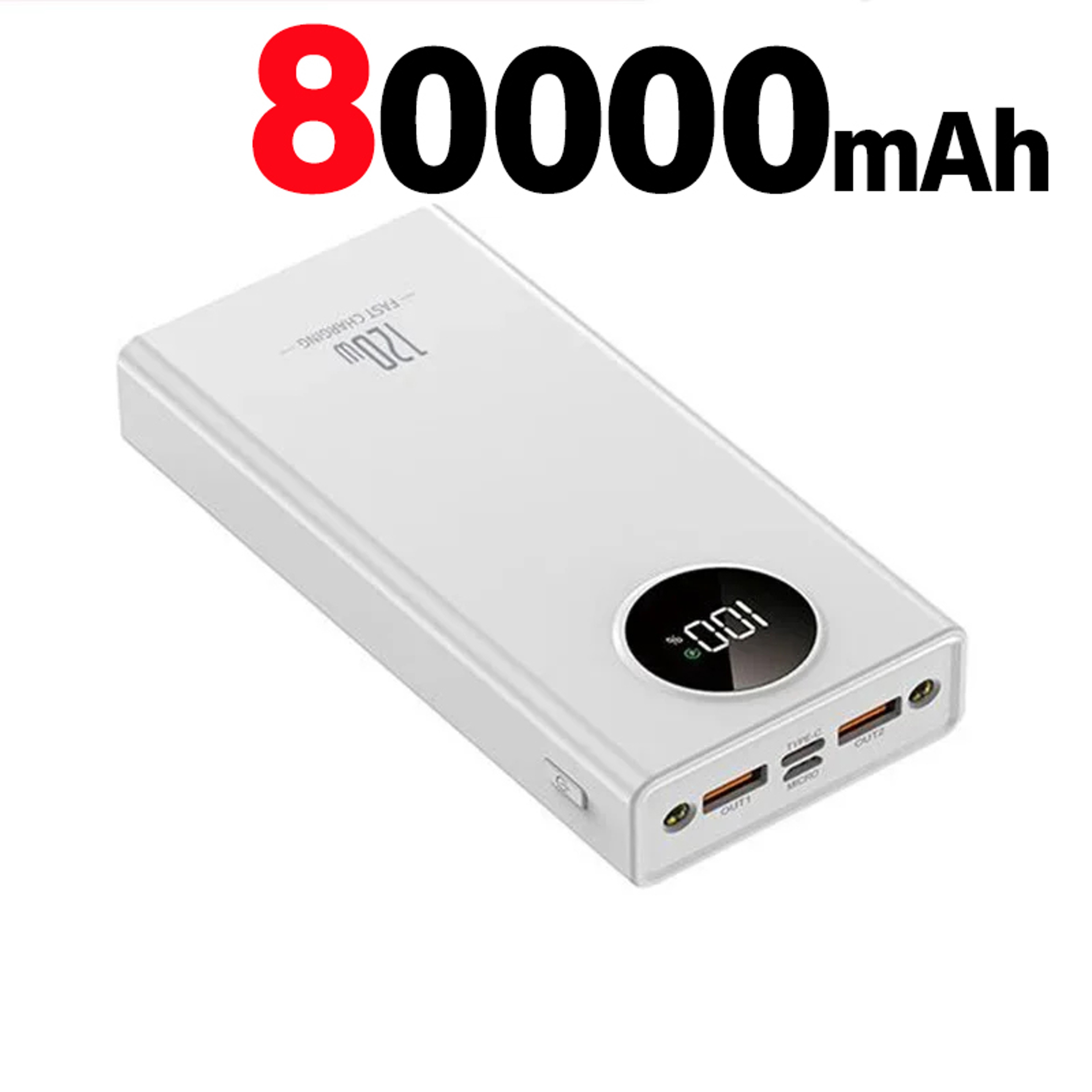 Solar Power Bank With Flashlight Charging And Dual USB Ports 13