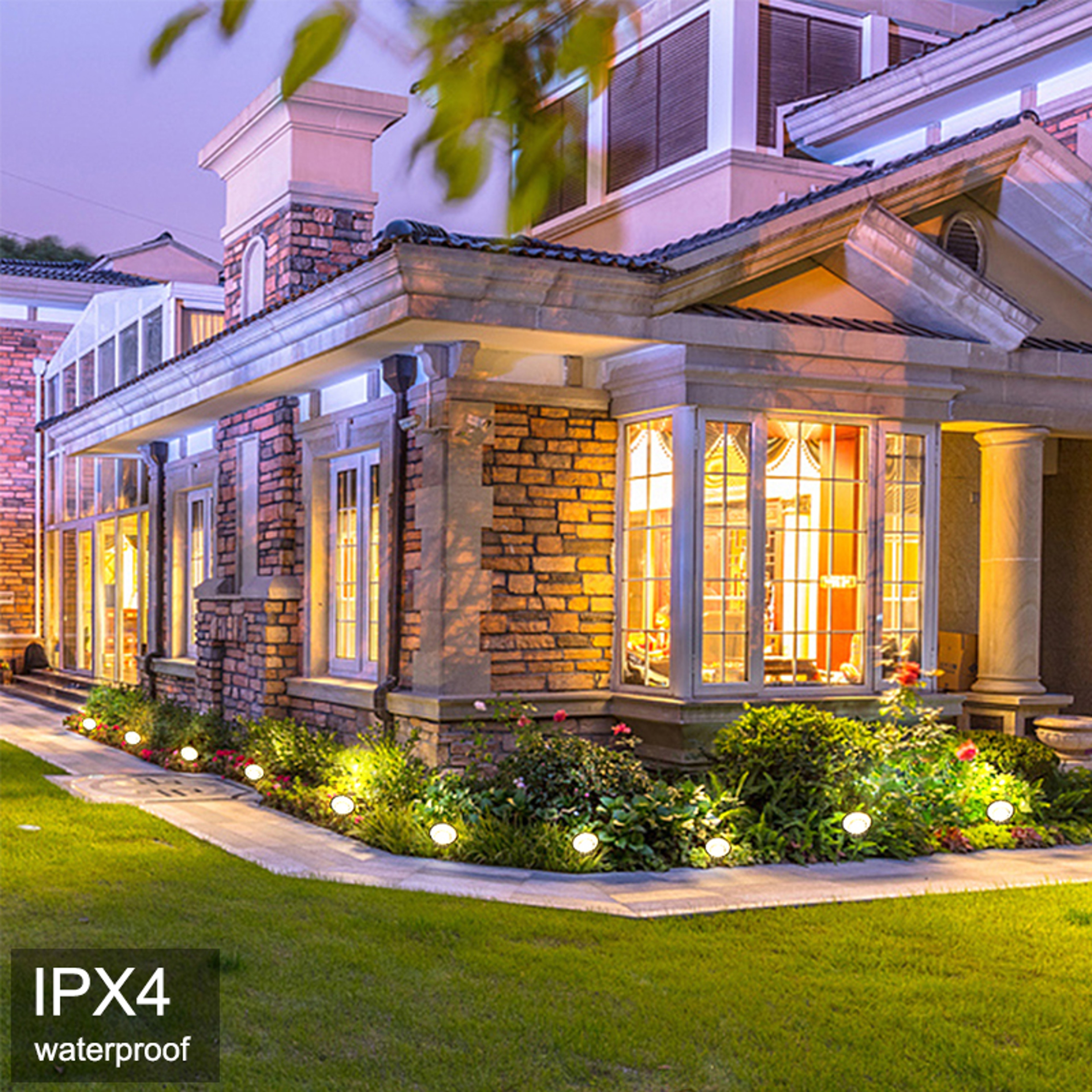 Solar In Ground LED Garden Lights Waterproof Outdoor Landscape Lighting – view 5